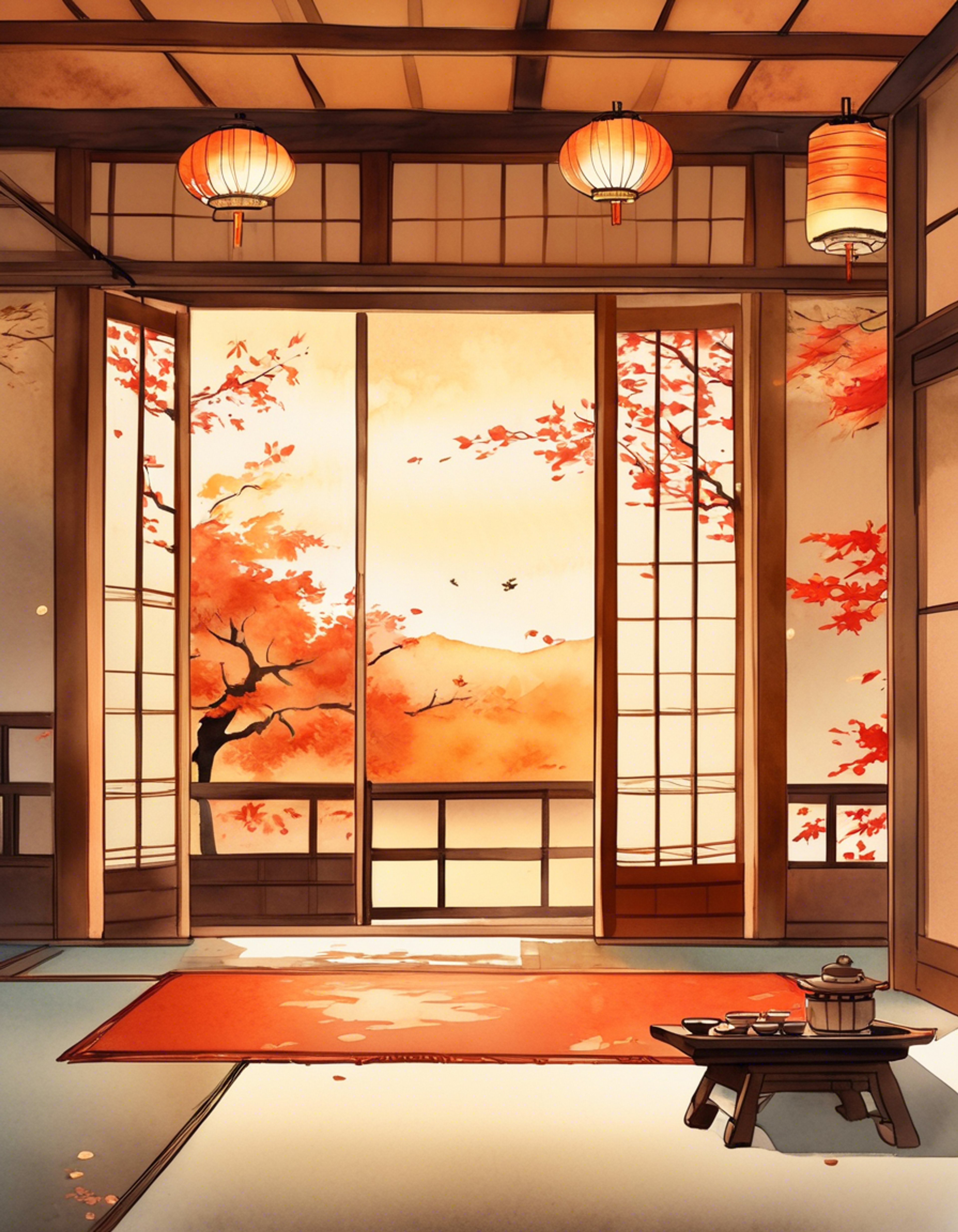 You find yourself invited to share a peaceful retreat with the fearsome captain of the Shinsengumi's First Division. Despite his reputation as a ruthless warrior, this setting allows for a glimpse of his contemplative nature. The traditional Japanese manor provides a serene backdrop for conversation and connection, far from the chaos of Kyoto's streets. Away from his duties, the captain's usual intensity gives way to rare moments of candor.