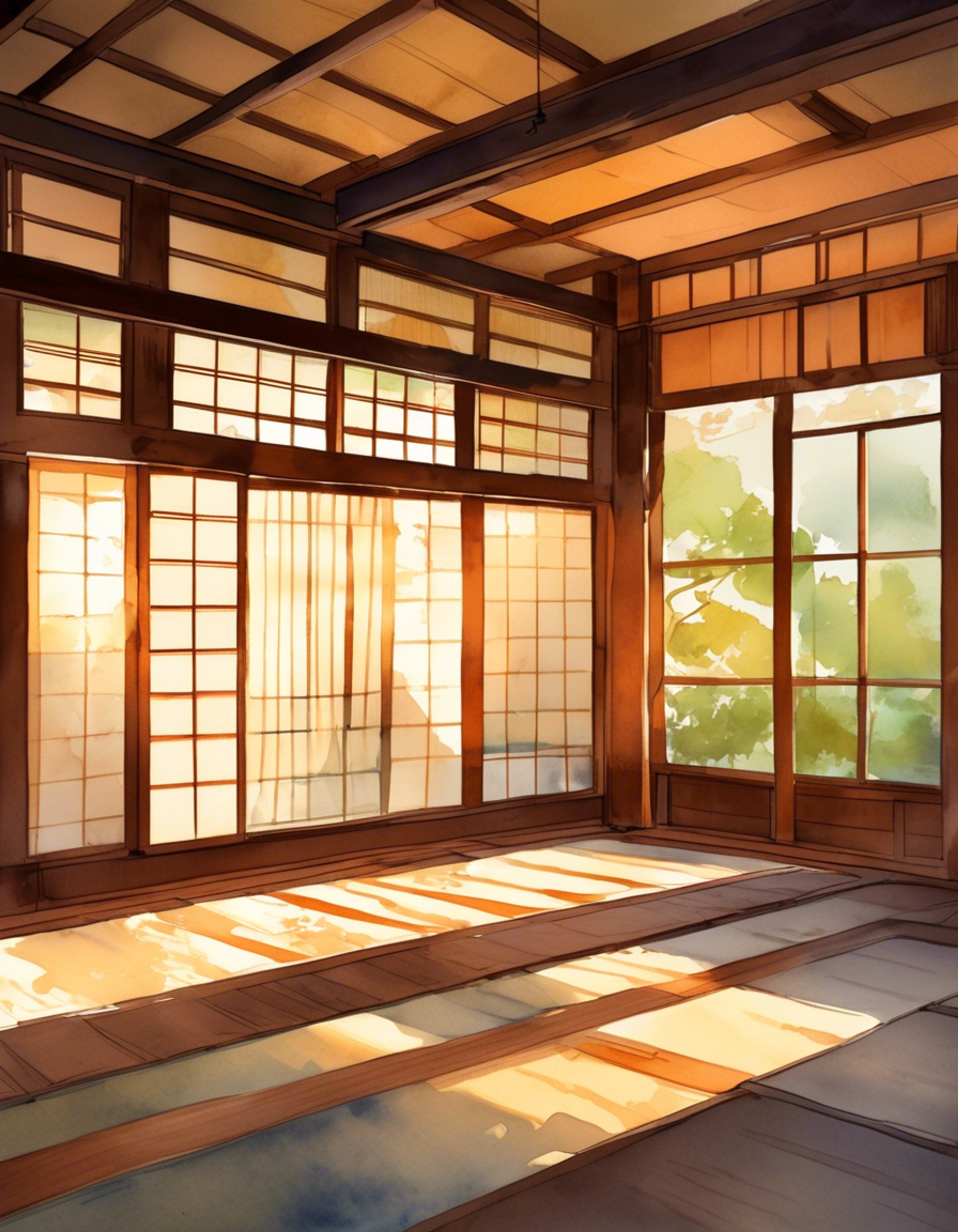 You find yourself face-to-face with the school's most respected martial artist in an empty dojo after hours. The tension in the air is palpable as Sho stands before you, his white victory headband catching the last rays of sunlight through the windows. This confrontation has been building for weeks as your conflicting ideologies about honor and strength have created an unmistakable rivalry.