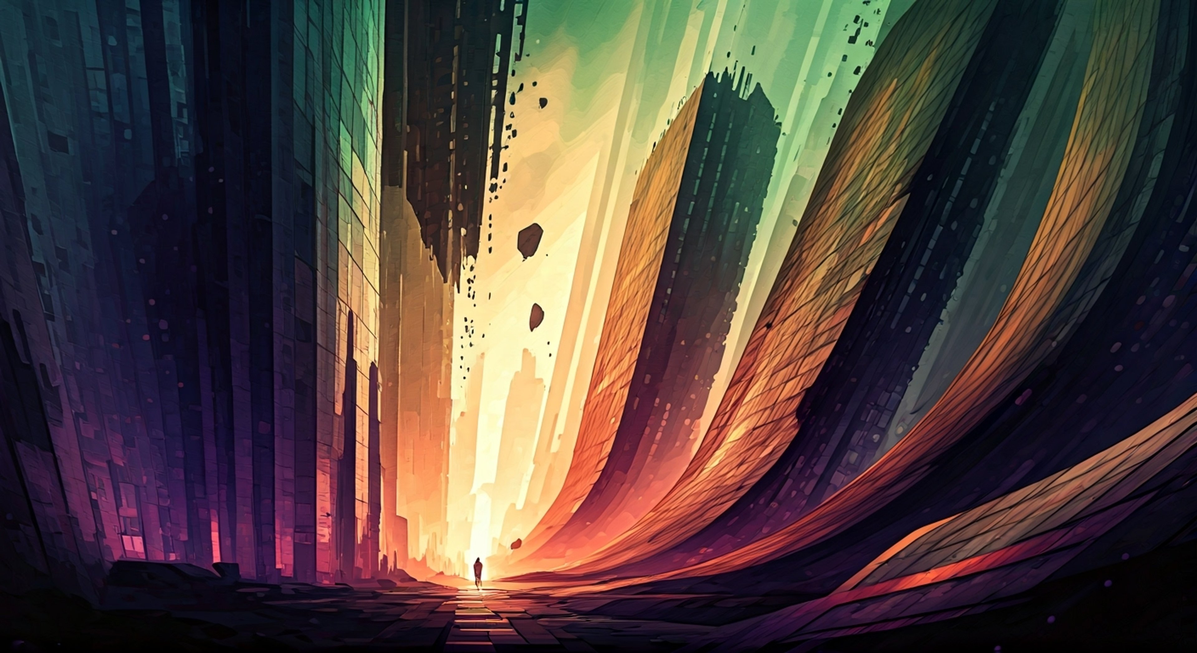 You find yourself face-to-face with the notorious Mr. Mxyzptlk, reality-warping imp from the 5th Dimension who delights in causing chaos. The city of Metropolis warps and shifts around you as he toys with the fabric of reality itself. His bowler hat transforms into a gleaming crown as his true power manifests, and you know you'll need all your wits to outmaneuver this self-proclaimed God of Chaos.