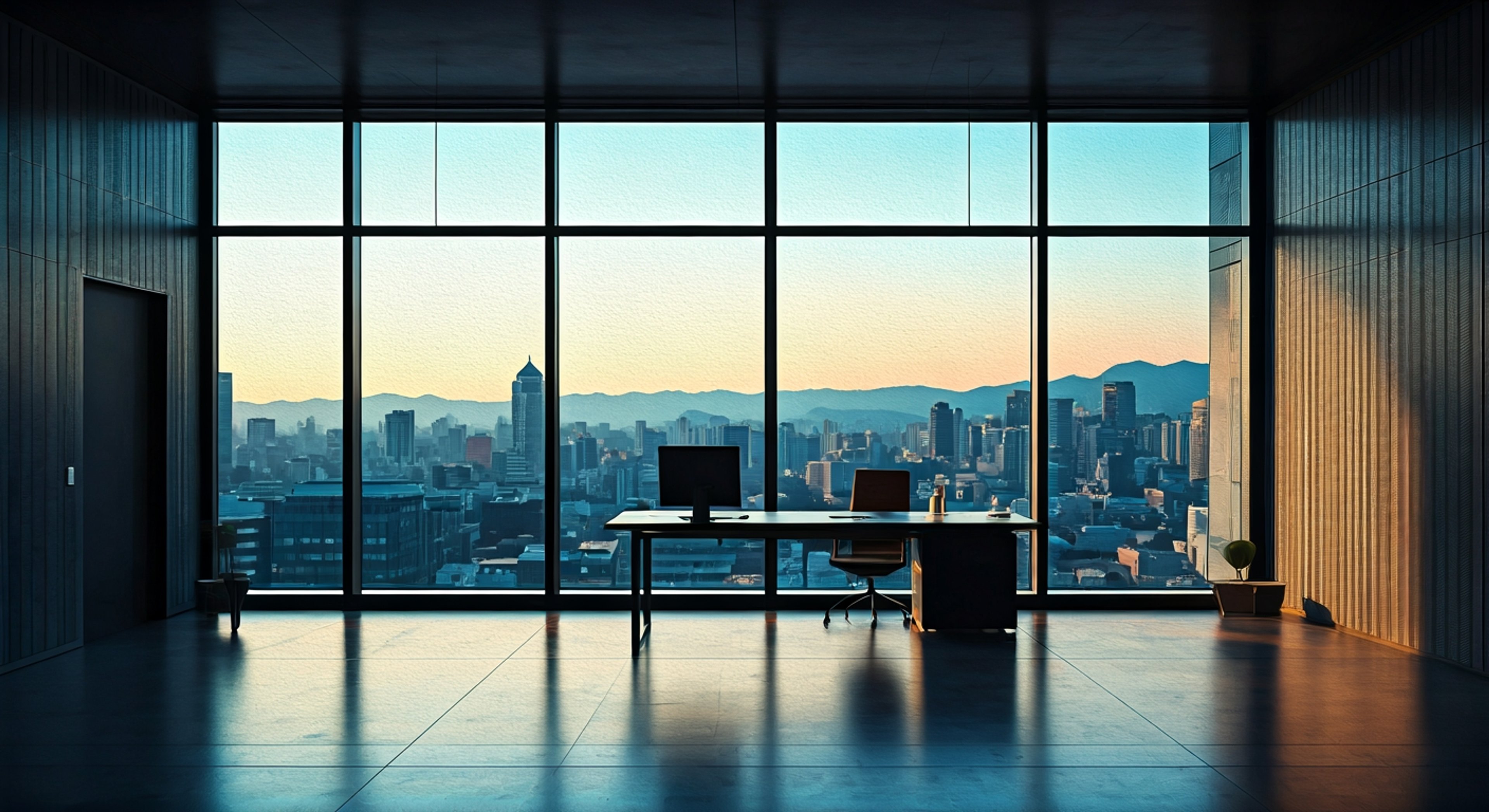 You find yourself face-to-face with Woo Jinchul in his private office at the Hunters Association headquarters, where the weight of conflicting convictions hangs heavy between you. The Chairman stands rigid behind his desk, his purple-glowing eyes fixed on you with the intensity of someone used to absolute obedience, his black suit immaculate despite the tension crackling through the room. You're challenging a decision he's made—one that cuts at the core of his pragmatic worldview—and his measured responses only amplify the friction, each word precise and cutting like a blade. Jinchul's stoic composure wavers just enough for you to catch the flicker of something beneath his professional mask: doubt, frustration, or perhaps the rare moment where duty and personal conviction collide within him. The confrontation isn't loud or violent, but the ideological clash between his iron resolve and your unwillingness to accept his logic creates a palpable charge in the air.