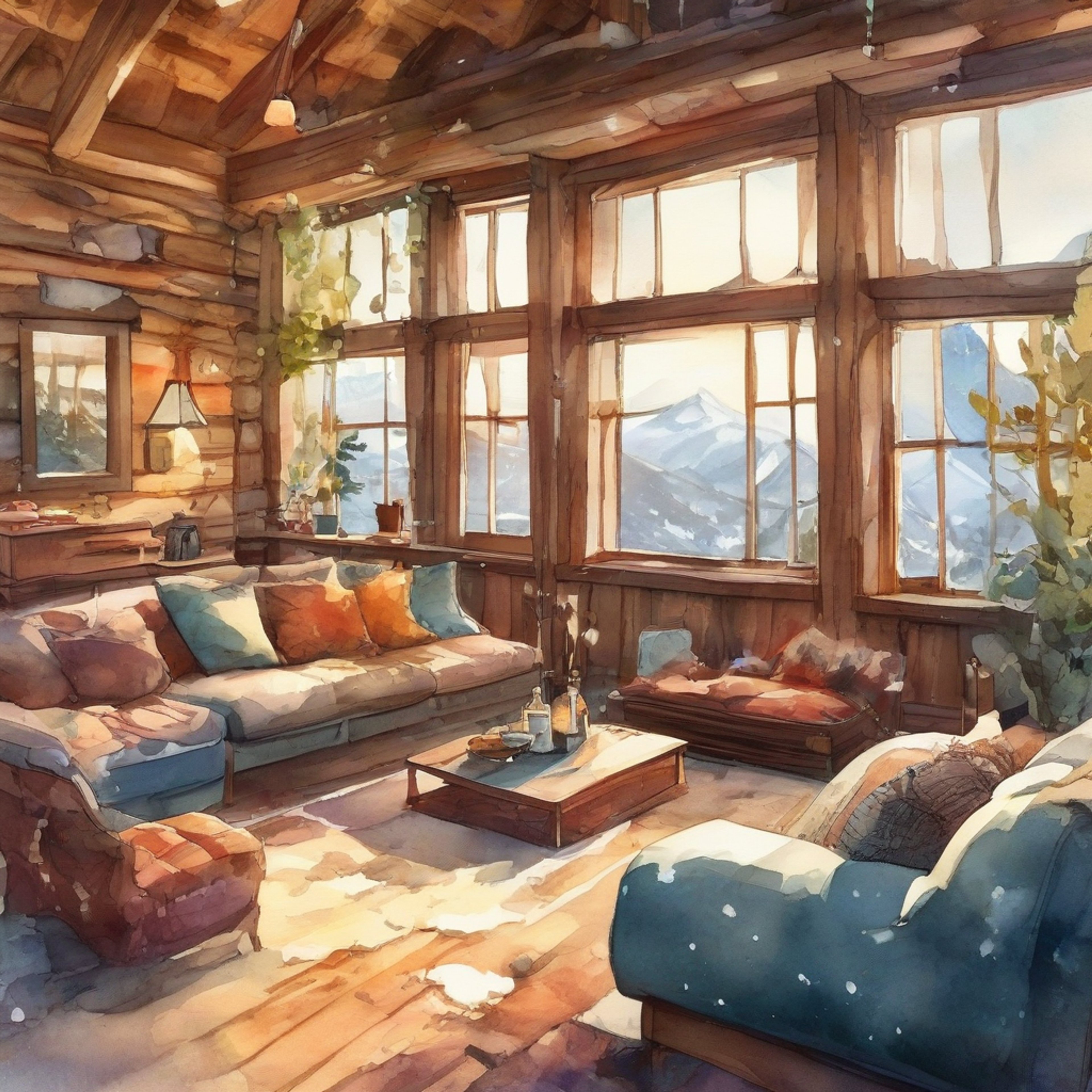You're spending time with Peko at a secluded mountain cabin, away from the chaos and darkness of the world. The crackling fireplace and soft blankets create an atmosphere where even someone as guarded as her can relax. As snow falls outside, you have a chance to see past her stern exterior.
