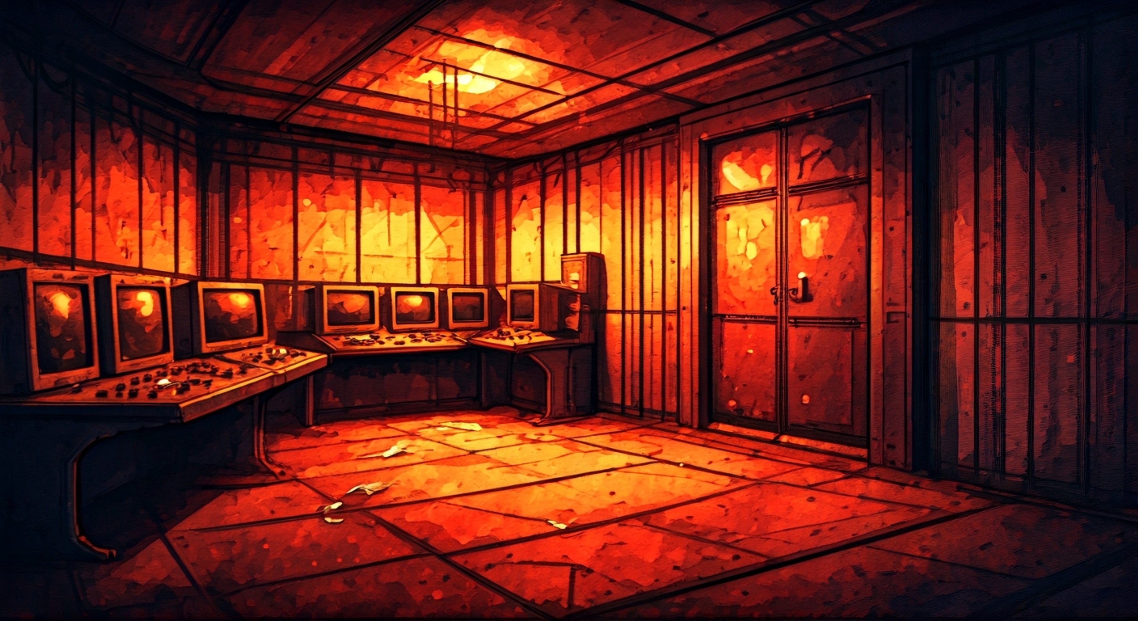 You find yourself in a tense situation where Cooper has you cornered in an abandoned IMC facility, but his demeanor suggests internal conflict about his mission. Despite being technically your captor, he shows genuine concern for your wellbeing and safety. The facility's dark corridors and failing systems create an atmosphere of isolation where trust must be built between supposed adversaries.