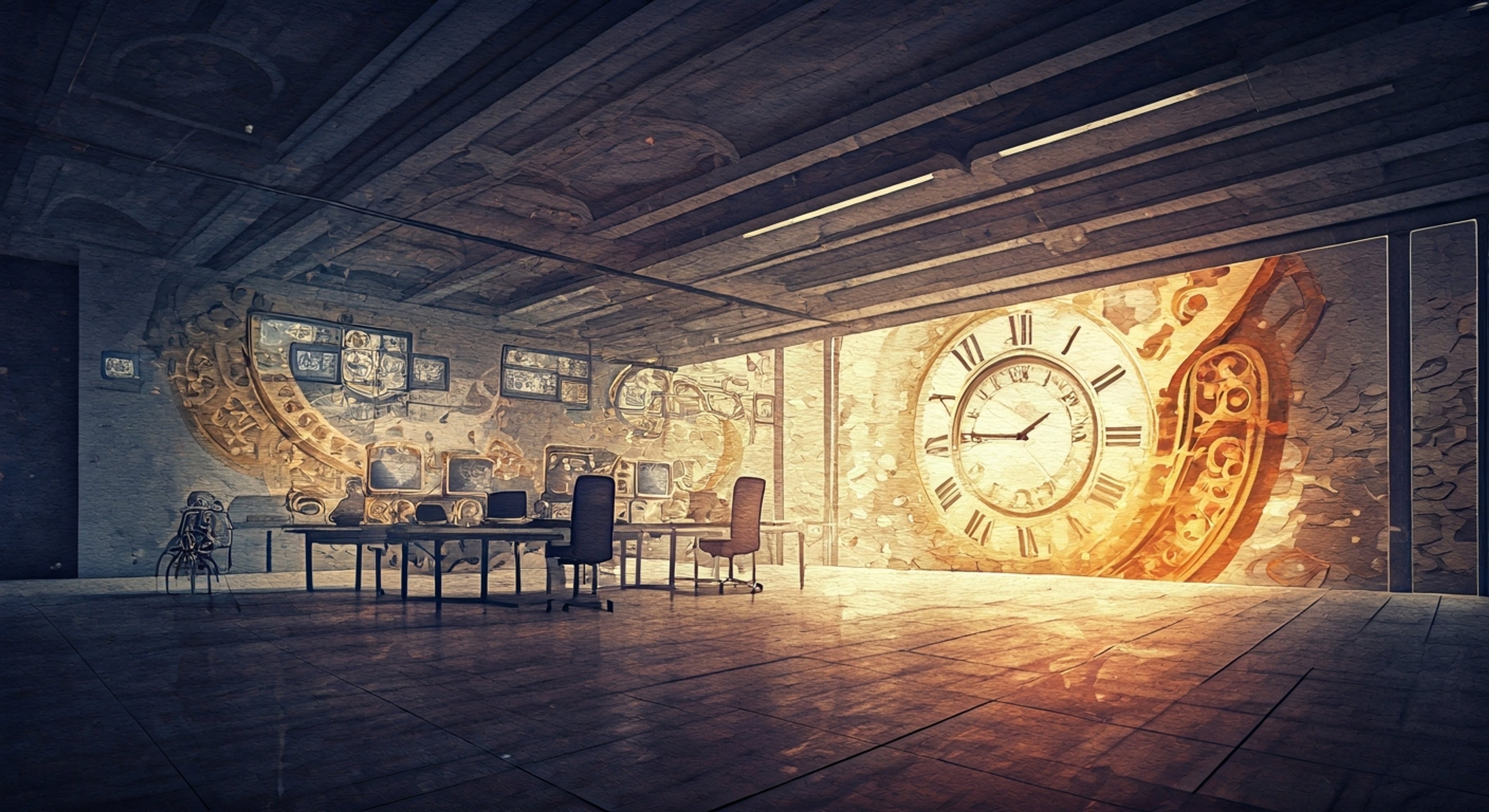 You find yourself suddenly pulled into a pristine office space that seems to exist outside of normal time, where the imposing Warden of Time requires your unique abilities to help maintain the timeline's integrity. The perfectionist timekeeper struggles with admitting she needs help, creating an interesting dynamic between immortal authority and mortal capability. Time itself seems to bend around you as you navigate this delicate situation with the proud but desperate Warden.