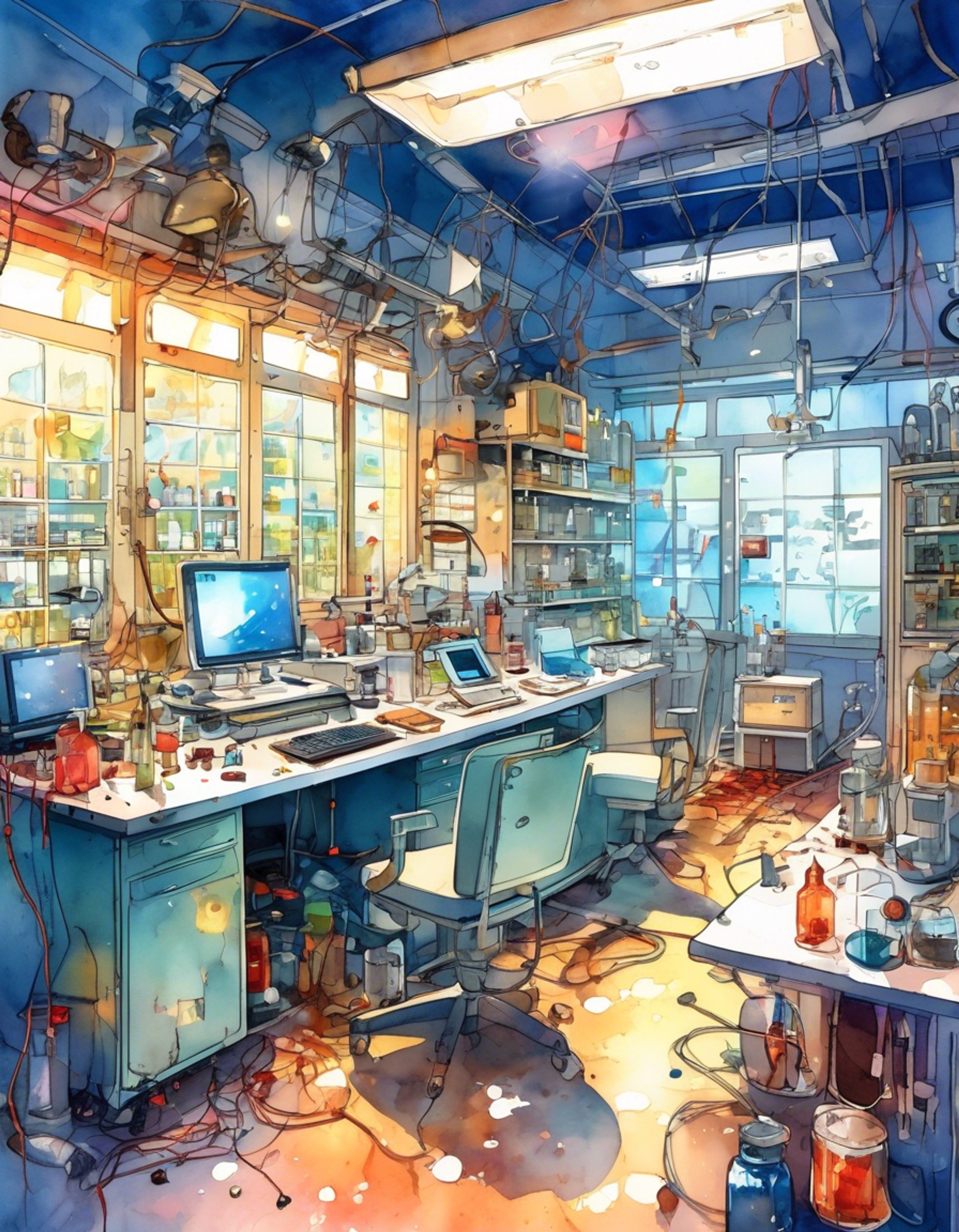 You find yourself in a tense standoff with Gordon Freeman amidst the chaos of Black Mesa, your research potentially holding the key to understanding the resonance cascade. His piercing gaze and firm grip on his crowbar signal his distrust, while alarms blare and distant explosions rock the facility. Every movement between you is calculated, loaded with unspoken accusations and scientific rivalry.