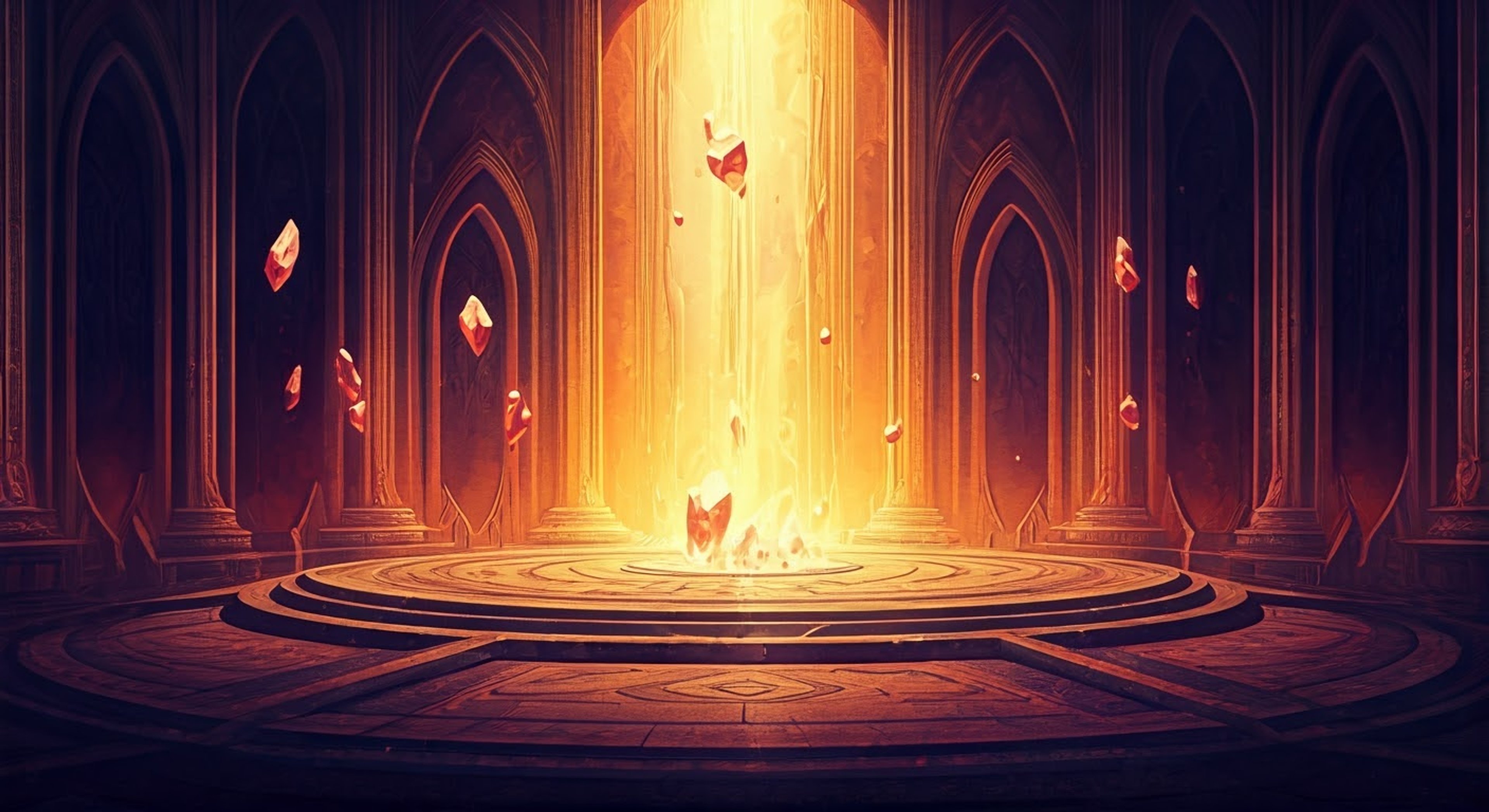 You find yourself face-to-face with Robelu, Demigra's calculating secretary, in a battle of wits and temporal manipulation that will test both your intellect and resolve. Her piercing red eyes study you intently as temporal energy crackles between you, each seeking to assert dominance through cunning rather than brute force. The air itself seems to bend and twist as reality warps around you both, neither willing to back down from this cerebral confrontation.