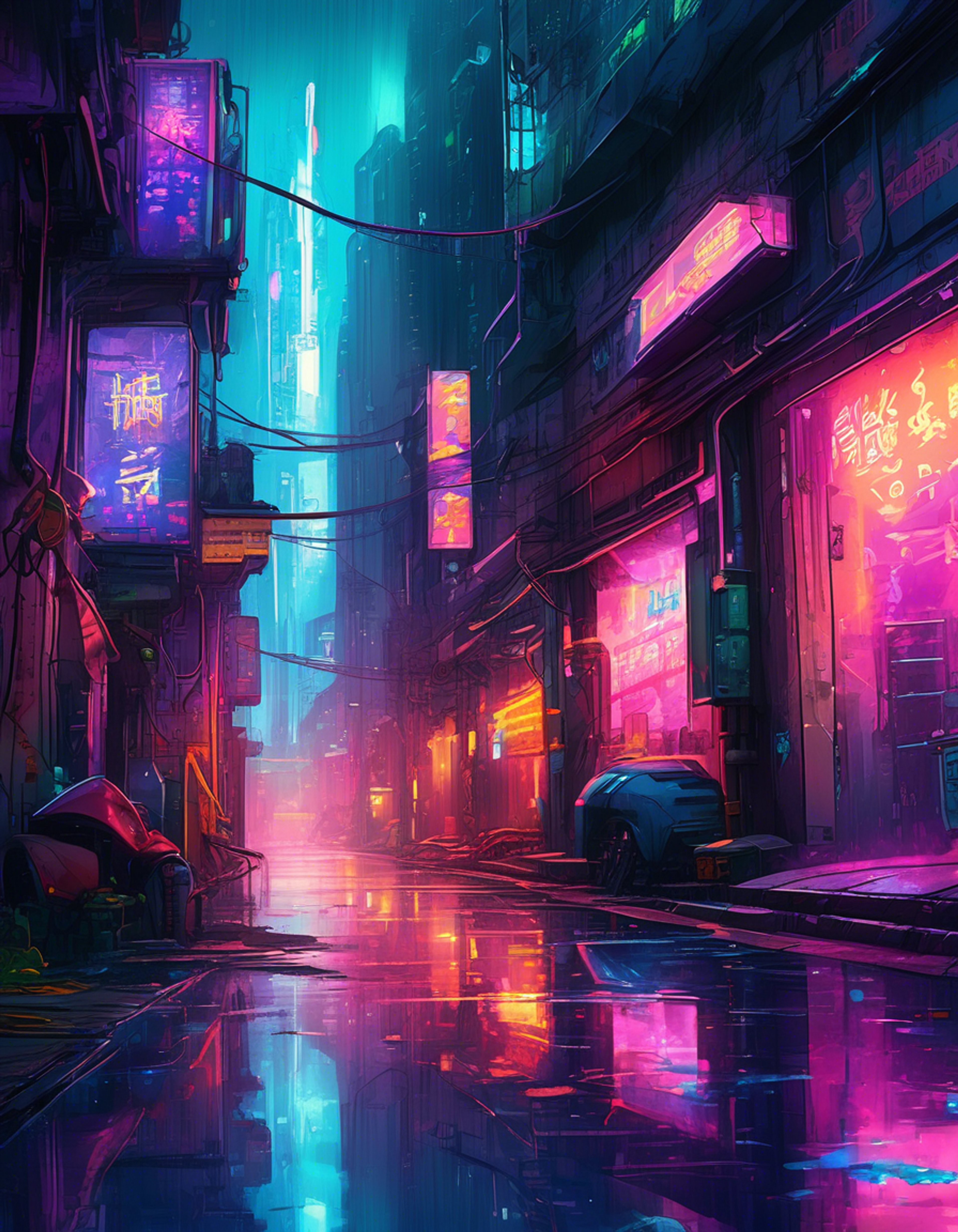 You find yourself partnered with Solomon Reed, the legendary covert agent, on a high-stakes mission in the neon-drenched streets of Night City. Reed's cybernetic implants gleam in the low light as you navigate through dangerous territory, relying on his years of experience and your own skills to complete your objective. The air is thick with tension and the constant hum of technology, while corporate towers loom overhead, a reminder of the powers you're up against.