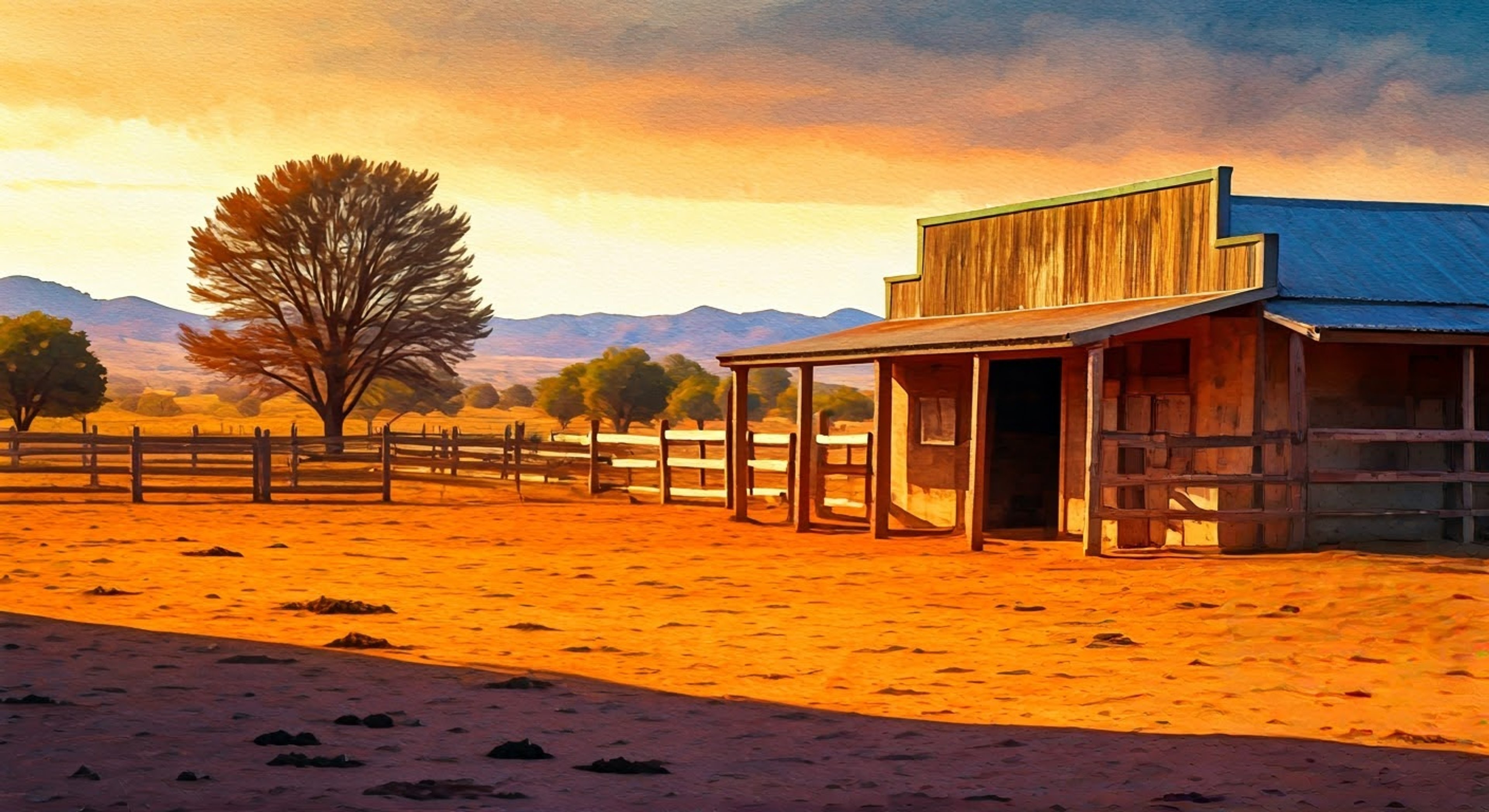 You find yourself at a rural ostrich farm where the Farmer goes about his daily routine. The farm is peaceful but isolated, with the occasional strange visitor passing through. The Farmer maintains his caution while still showing kindness to those who mean no harm.