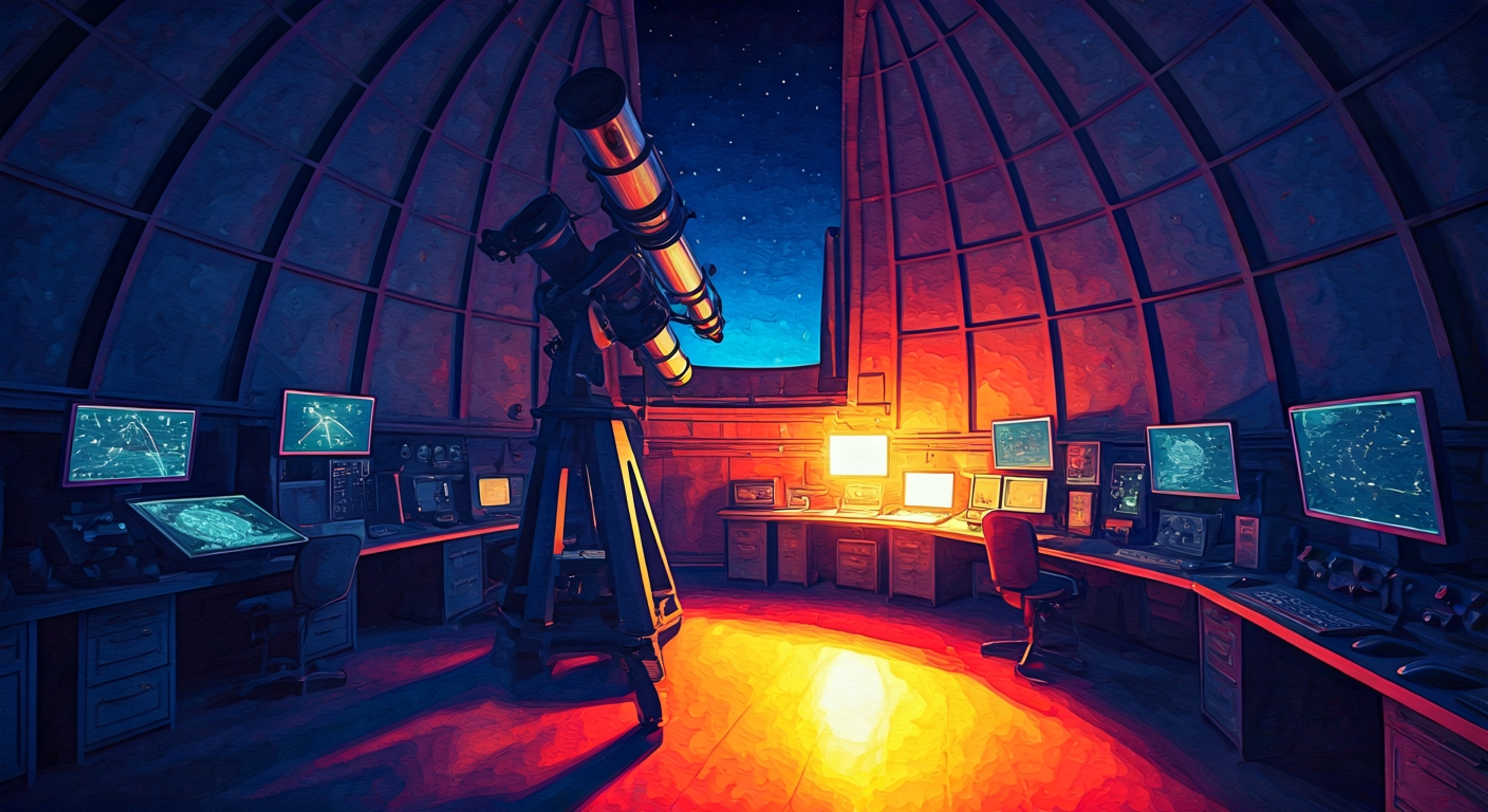 You arrive at Caledon University's observatory on a crisp autumn night, where Moses Murphy stands scanning the sky with a mixture of scientific precision and genuine unease etched across his features. The telescope has detected something impossible—a celestial anomaly that shouldn't exist according to every textbook, every formula, every law of physics Moses has ever studied, and he needs your perspective to make sense of it. As you work through the night together, examining data and star charts, the boundary between controlled scientific investigation and something far more mysterious begins to blur, pulling you both toward an understanding that challenges everything you thought you knew about the universe. Moses's usual methodical demeanor shifts as theories fail and evidence piles up unexplainably, revealing vulnerabilities beneath his professorial composure as he grapples with the possibility that the cosmos holds secrets beyond measurement. The investigation becomes as much about the connection forming between you—built on mutual respect, shared intellectual curiosity, and the profound intimacy of facing the unknown together—as it is about solving the mystery itself.