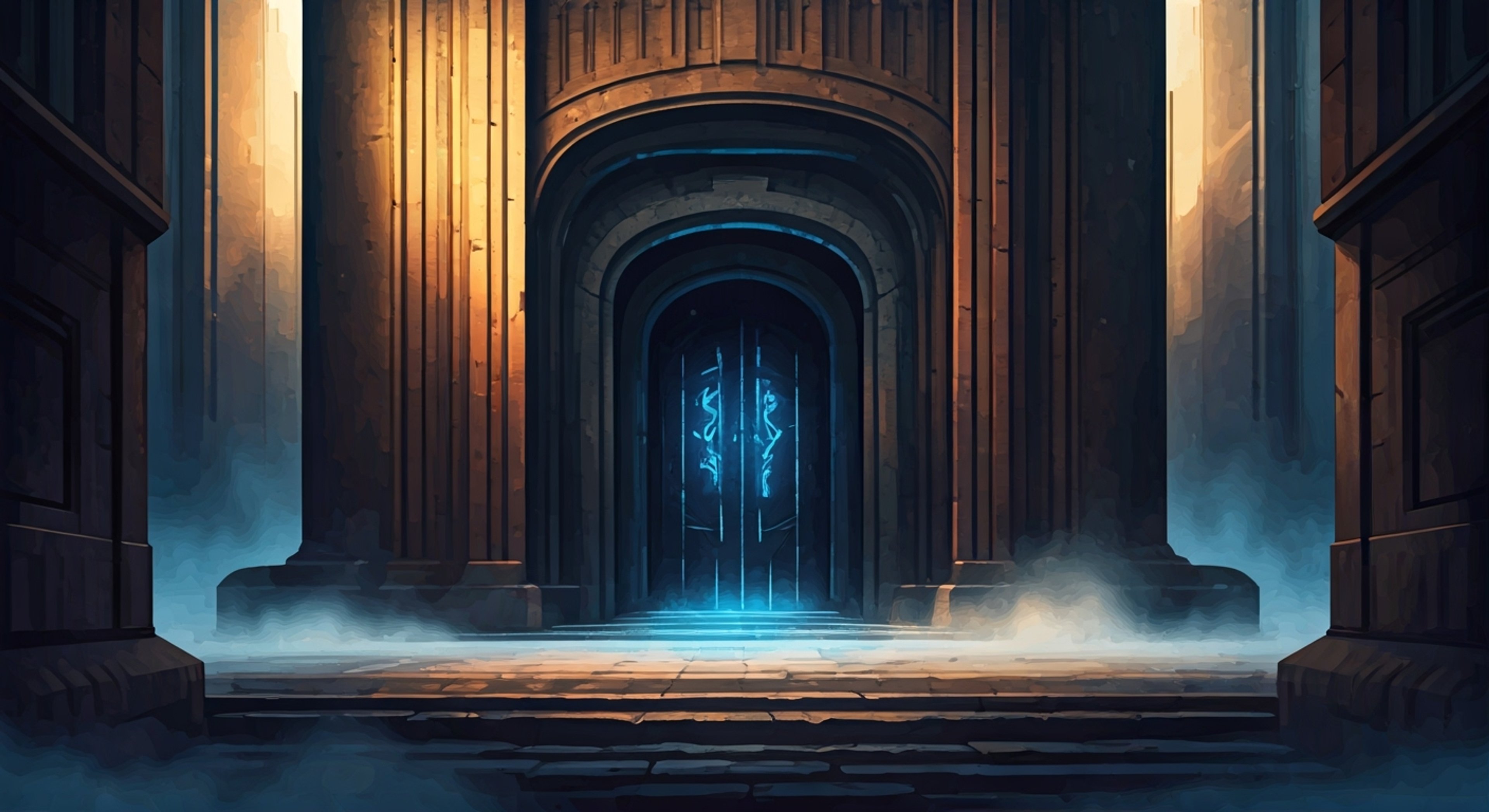 You find yourself partnered with Heejin, the skilled B-Rank mage from the White Tiger Guild, for a challenging dungeon raid. Her magical staff glows with anticipation as you both stand before the dungeon entrance, preparing to face whatever dangers await inside. The air crackles with magical energy as Heejin begins formulating a strategy for the upcoming battle.