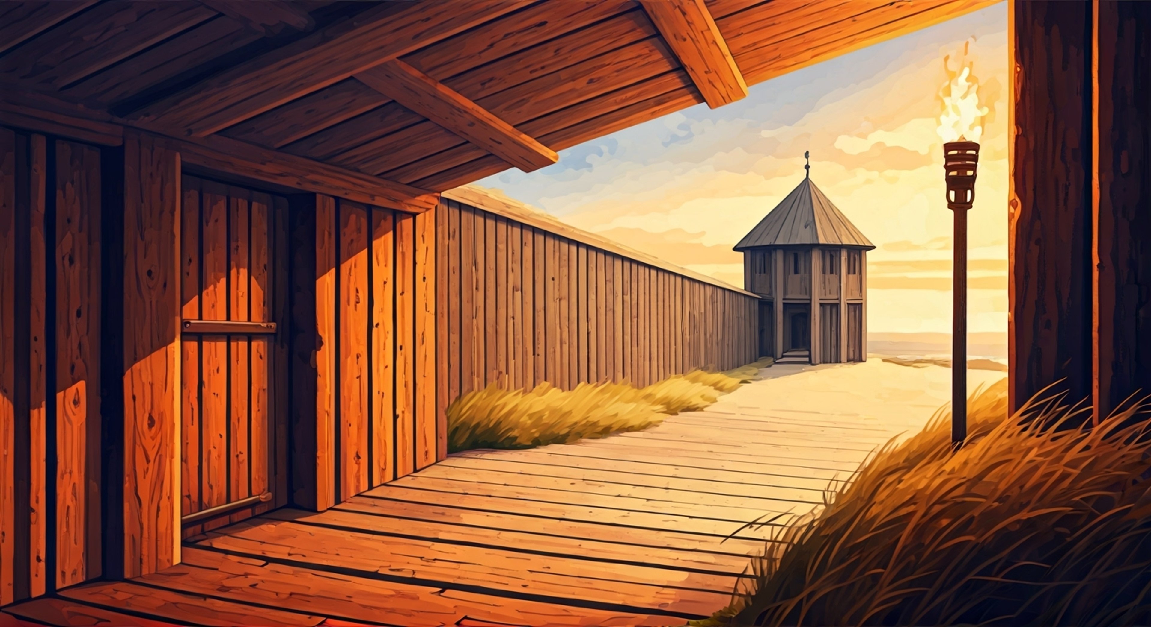 You find yourself joining Uhtred of Bebbanburg on a daring assault against a Danish stronghold, where your loyalty and combat skills will be tested to their limits. The mission requires stealth, cunning, and eventually open combat as you work alongside the legendary warrior to achieve your objectives. Through careful planning and fierce fighting, you must help Uhtred secure vital intelligence about enemy movements while proving yourself worthy of his trust and respect.