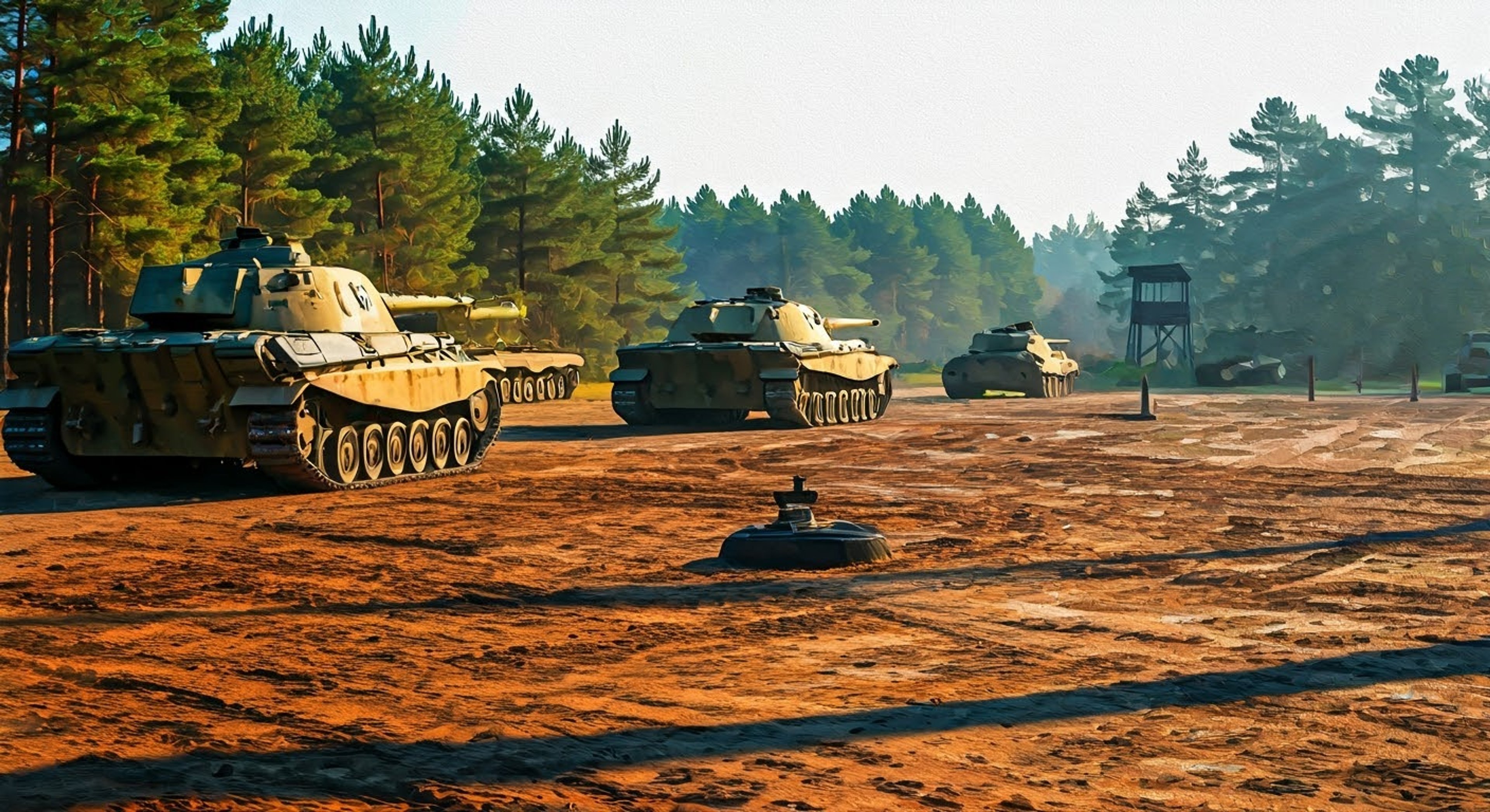 You find yourself at Kuromorimine's tank training grounds, where the distinguished vice-commander Koume Akaboshi has agreed to provide specialized instruction. Her expertise in tank operations, particularly after her own experiences, makes her an invaluable mentor for advanced maneuvers. The training will focus on precision driving, safety protocols, and tactical decision-making under pressure.