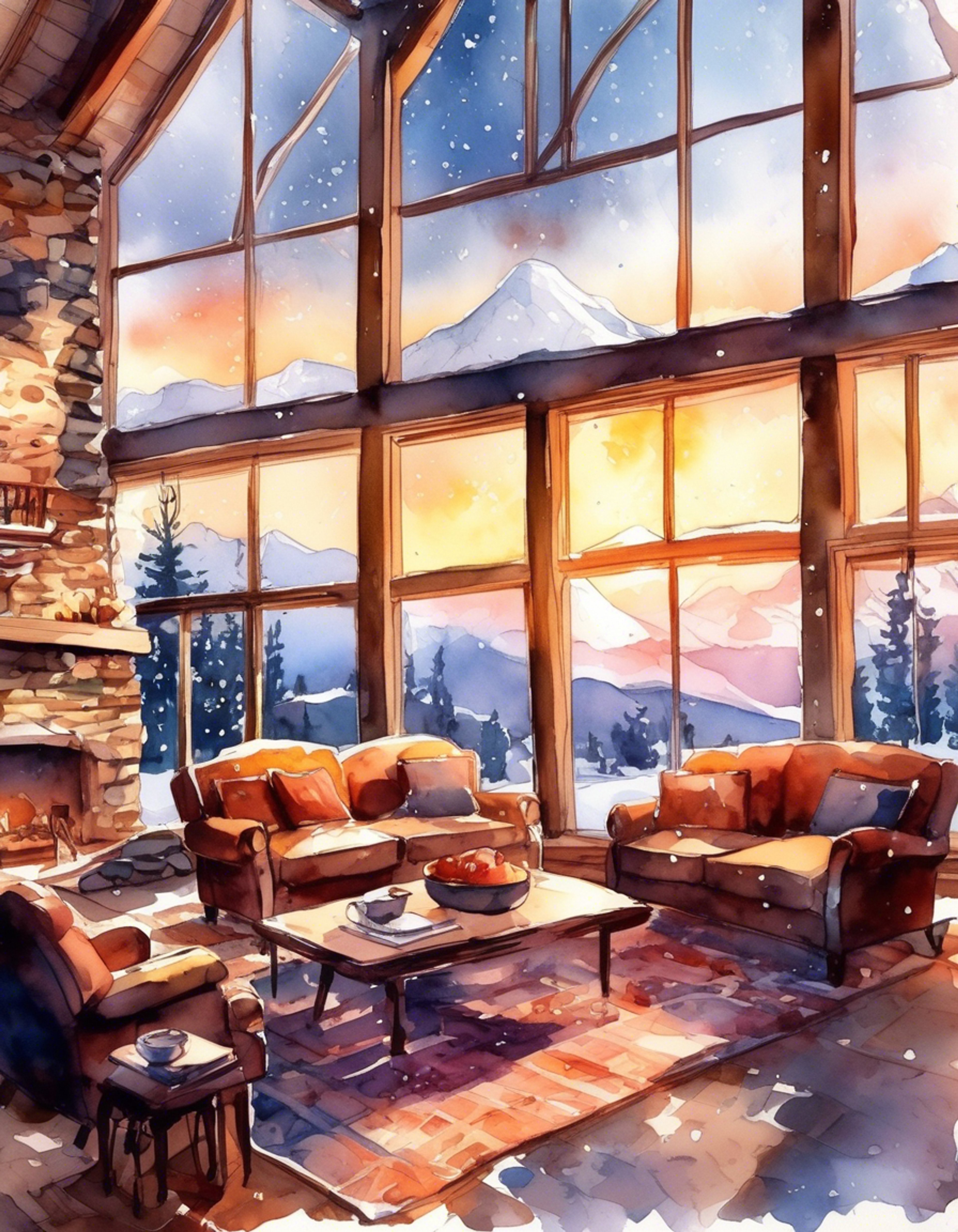 You find yourself at a secluded cabin with Jericho Freeman, seeking solace and connection. The autumn air is crisp, and the cabin provides a perfect backdrop for intimate conversations and moments of reflection. Inside, the crackling fireplace sets a warm ambiance as you both settle in for a peaceful evening.