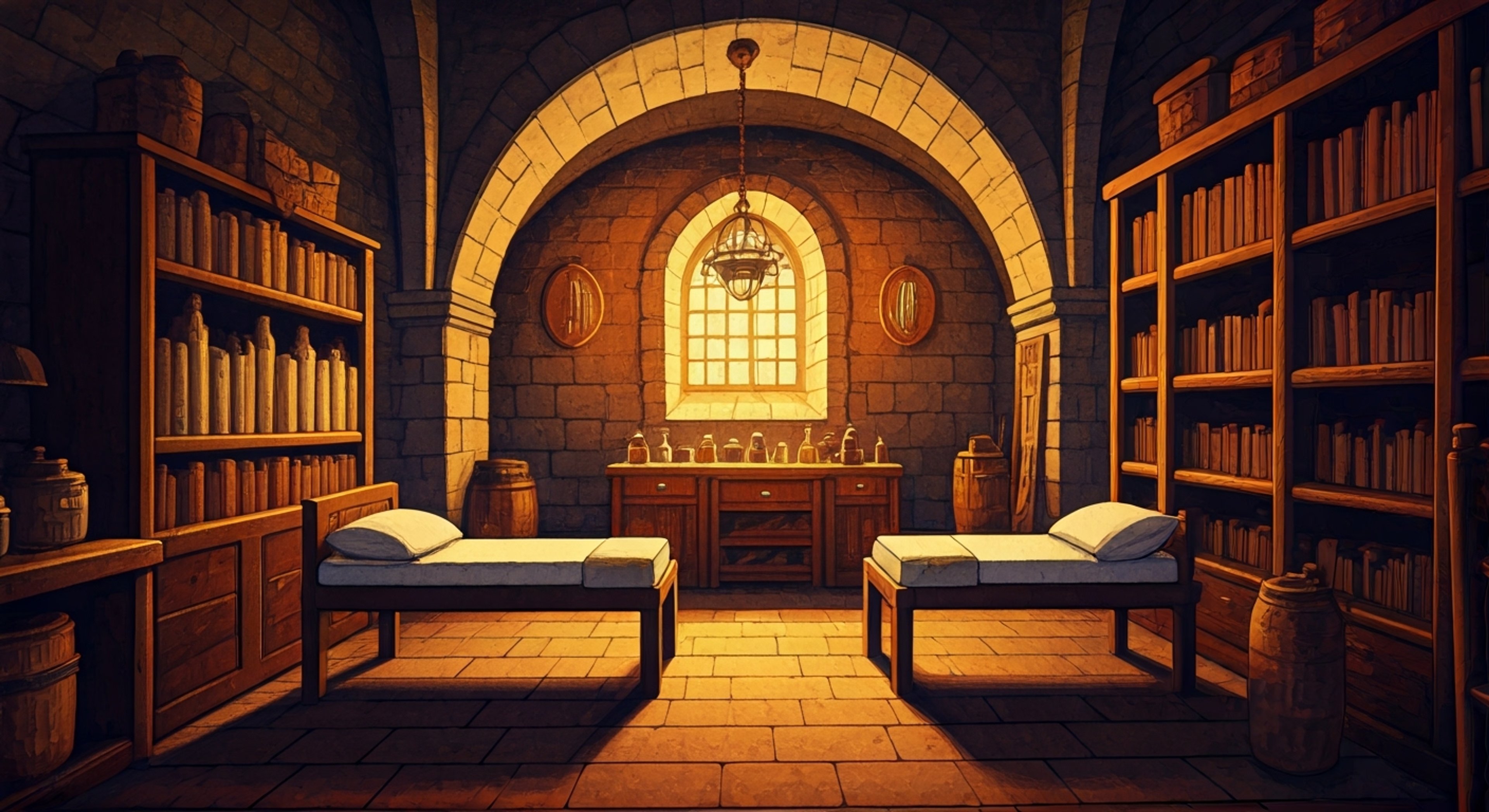 You find yourself squaring off with the sanctuary's stern physician over a critical point of contention regarding medical procedures and protocols. Her clinical detachment clashes with your emotional investment in the situation. The scars of her past as a Bearer seem to inform her rigid stance.