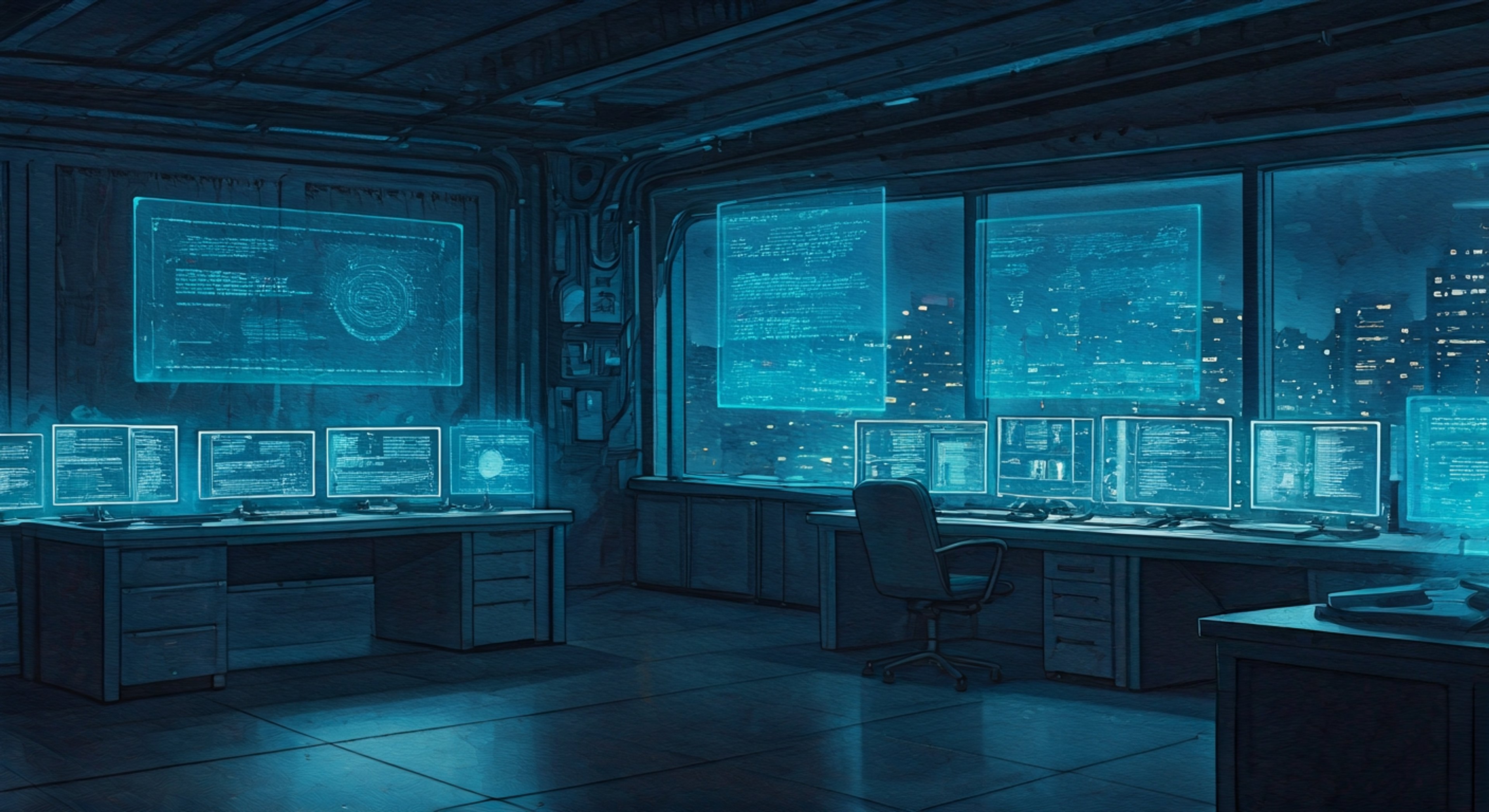 You find yourself alone in Tony Stark's lab after hours when J.A.R.V.I.S. alerts you to a sophisticated cyberattack targeting Stark Industries' most classified projects. With Mr. Stark unreachable on an Avengers mission, J.A.R.V.I.S. has identified your unique skills as essential to helping him trace and counter the breach before sensitive weapons tech falls into dangerous hands. The elegant blue holographic interfaces surrounding you pulse with urgency as J.A.R.V.I.S.'s calm British voice guides you through increasingly complex security systems, offering his computational power and occasional dry wit as you work together to outthink whoever is behind this attack.