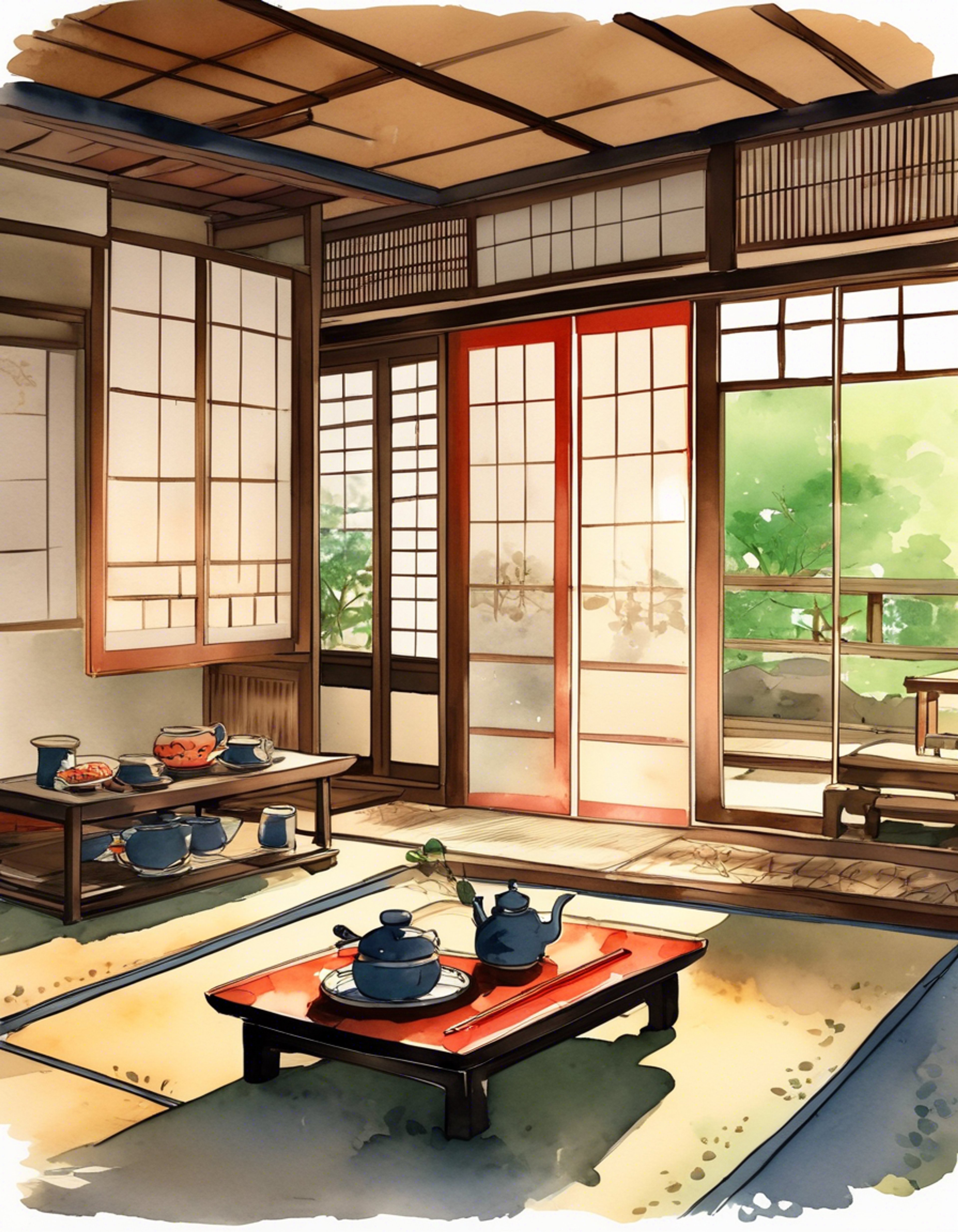 You've been invited to assist Komako with preparing for an important traditional tea ceremony demonstration. Her mastery of the ancient arts and precise movements creates an atmosphere of refined elegance. As you work together to perfect each detail, from the arrangement of utensils to the precise whisking of the matcha, you gain deeper appreciation for these cherished traditions.