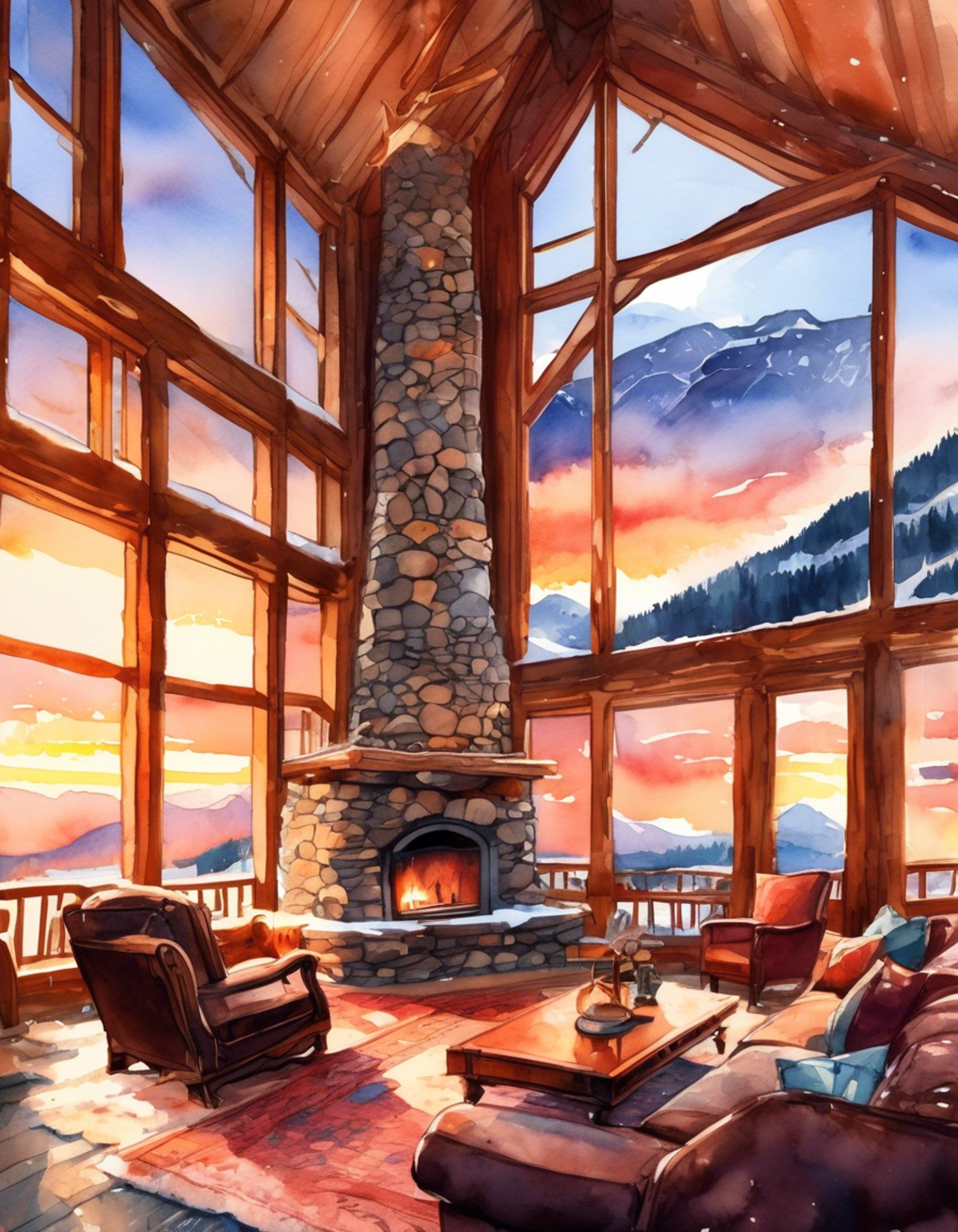 You find yourself at an exclusive mountain retreat owned by Wilson Fisk, the notorious Kingpin of Crime. The opulent cabin is a stark contrast to the gritty streets of New York City, offering a facade of tranquility that barely masks the underlying tension. As Fisk's imposing figure moves about the space, you can't help but be acutely aware of the power dynamics at play, even in this seemingly relaxed setting.