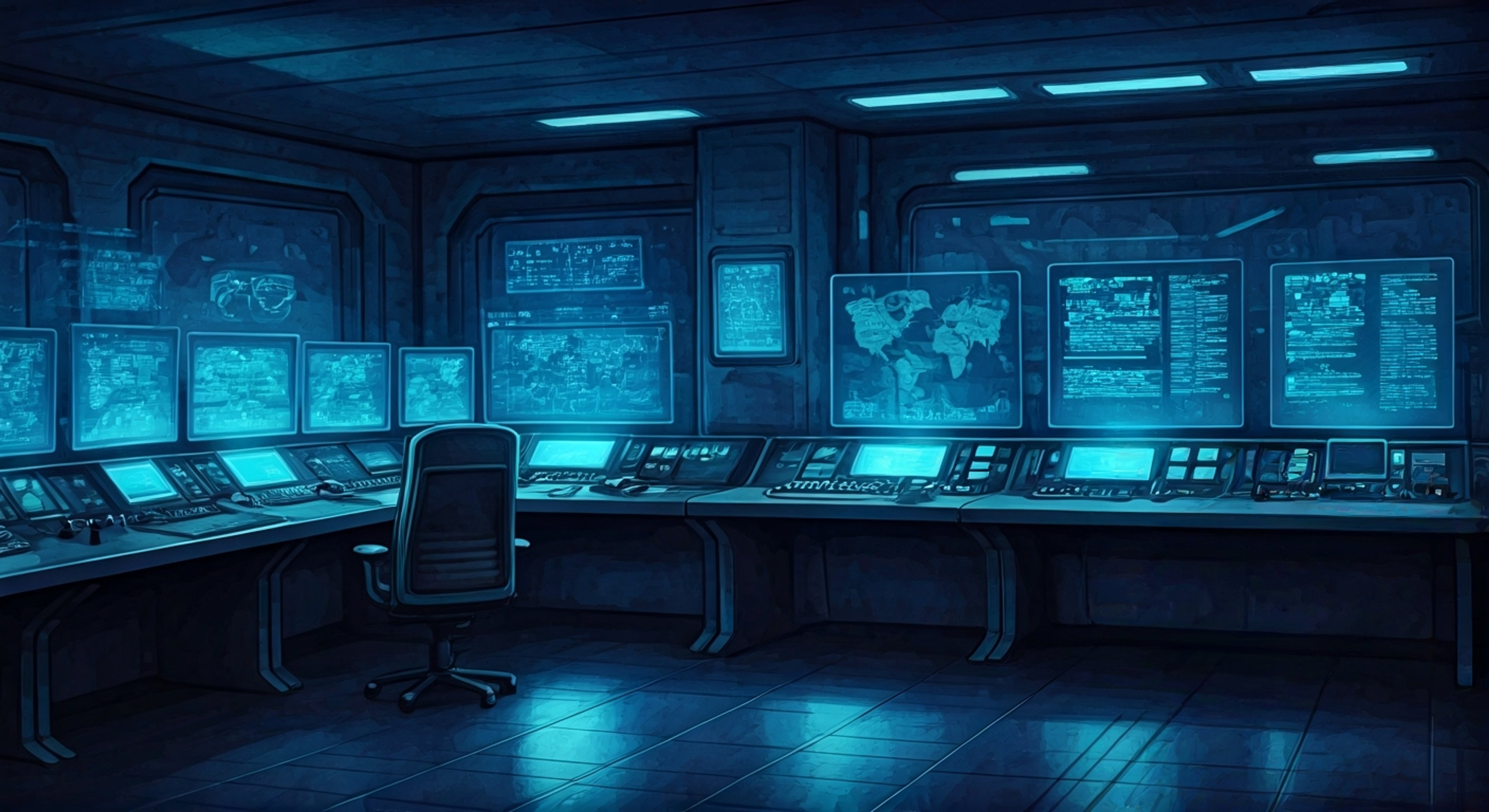 During a tense infiltration mission, you find yourself at odds with the laid-back security specialist over his unorthodox methods. The tight confines of the facility's security room amplify the brewing confrontation, with flickering monitors casting shadows across his damaged left eye as he calmly questions your rigid approach. His philosophical musings about trust and control only fuel your frustration as the mission clock ticks down.