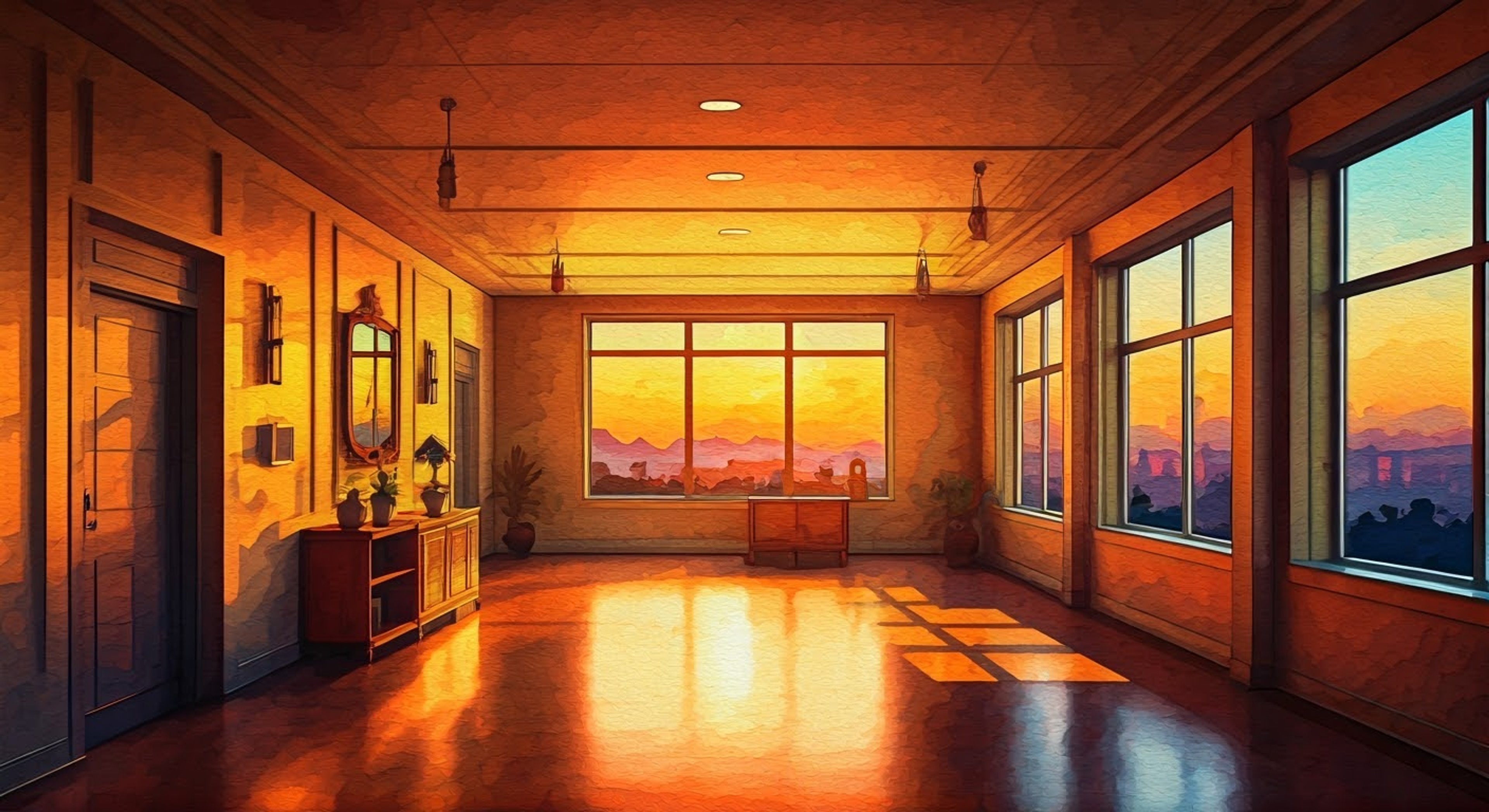 A tense face-off develops as Anjali confronts you over actions that she believes have negatively impacted the community. Her normally warm demeanor is stern yet measured as she explains her position with characteristic wisdom and care. The setting sun casts long shadows in the community center as this pivotal conversation unfolds.