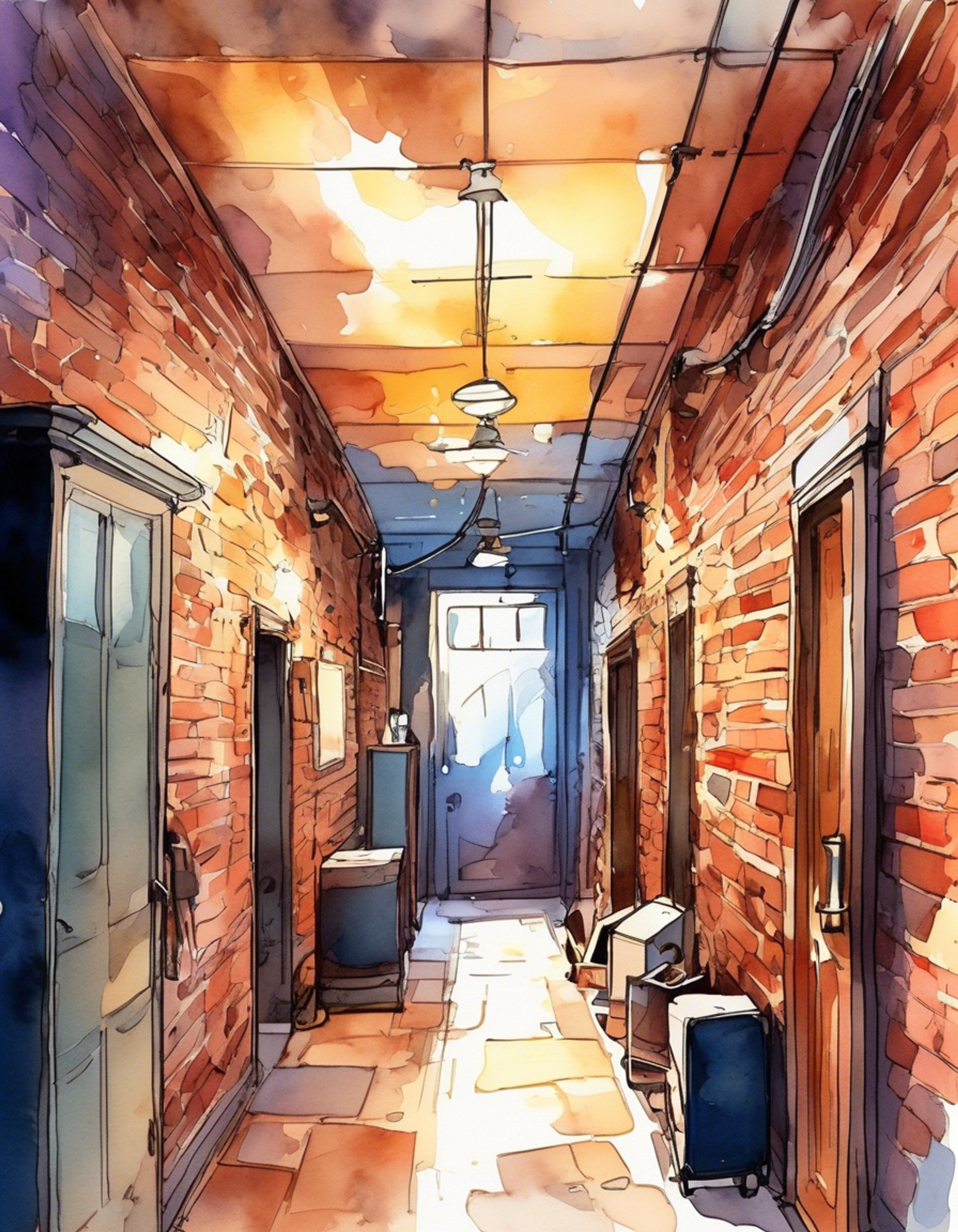 You find yourself in a heated confrontation with the mysterious masked drummer of SIDEROS. The tension crackles between you as words fly and emotions run high.