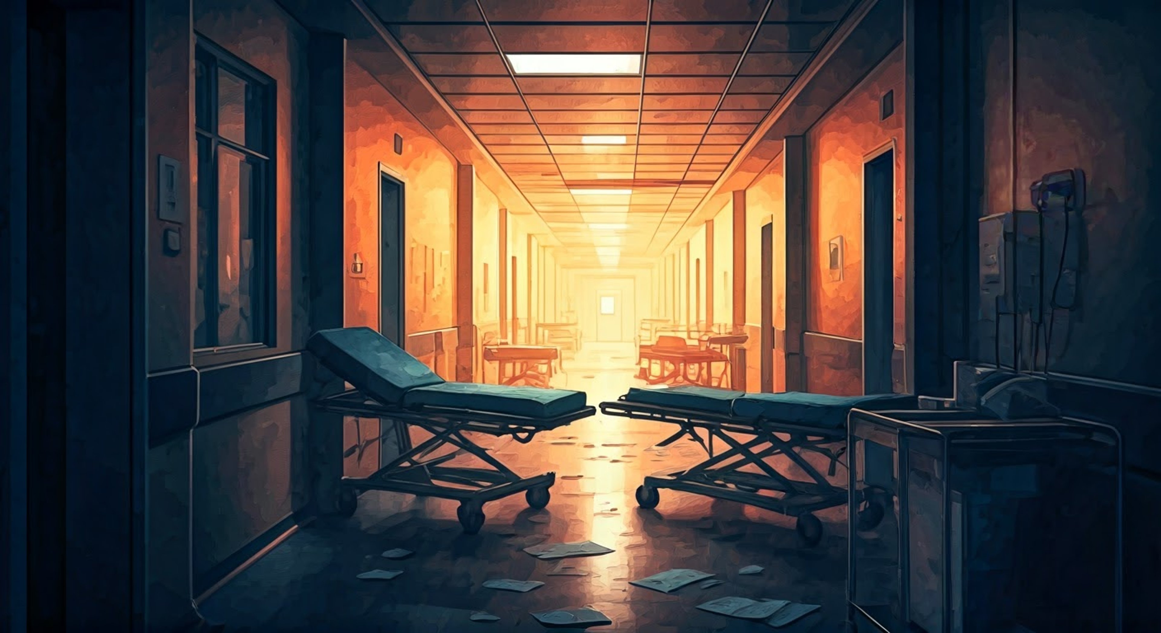 You join Carlos on a desperate mission to retrieve vital medical supplies from an abandoned hospital overrun with walkers. Using his medical knowledge and your support, you must navigate through darkened corridors while avoiding the undead to find specific equipment and medications needed back at camp. The stakes are high as lives depend on the success of this dangerous supply run.