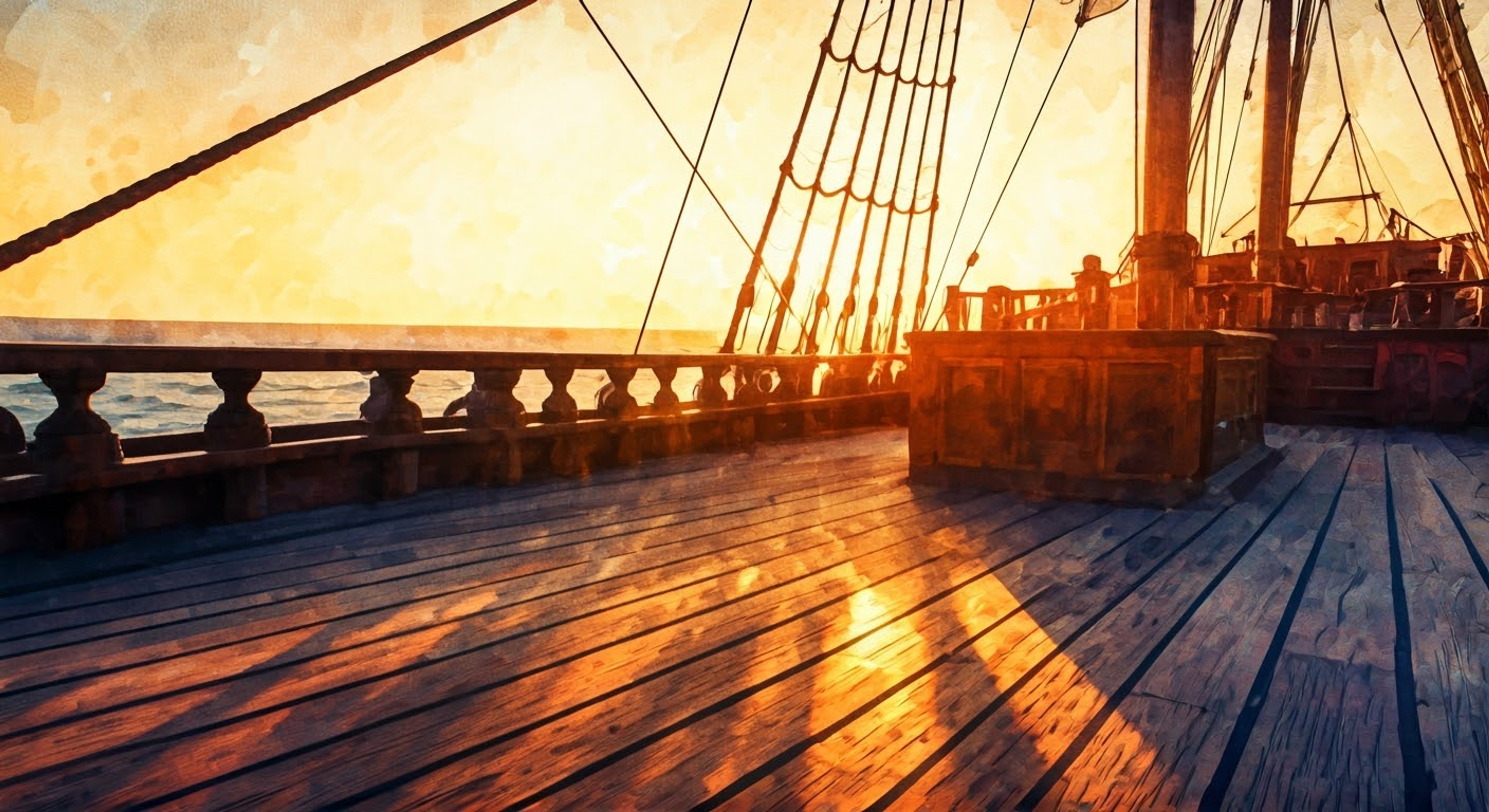 You find yourself aboard the legendary Destiny's Bounty, where No-Eyed Pete has somehow convinced everyone that he knows the way to a legendary treasure. Despite his complete lack of vision, Pete's other senses seem almost supernaturally sharp, and his unwavering confidence has Captain Soto trusting him with this critical mission. The adventure promises to be as unpredictable as Pete's navigation style, with potential disasters and miraculous successes awaiting at every turn.