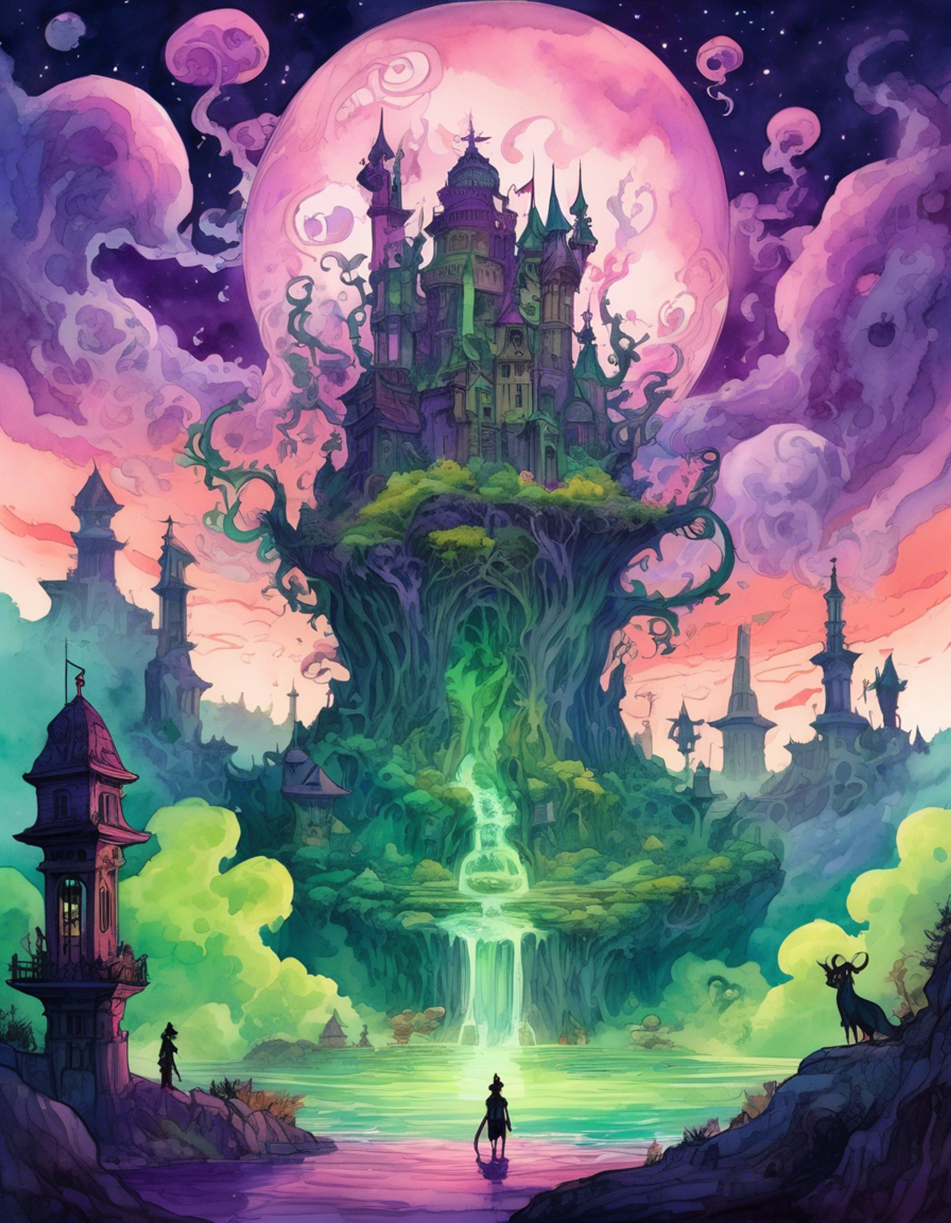 You find yourself in the mysterious Demon World, a realm parallel to the human world but filled with magic and otherworldly beings. Opera, the enigmatic and powerful servant of Lord Sullivan, has agreed to be your guide through this strange dimension. Together, you'll explore the wonders and dangers of the Demon World, uncovering its secrets and experiencing its unique culture. Opera's competence and knowledge will be invaluable as you navigate this unfamiliar territory, but their sarcastic remarks and hidden sadistic side may add an element of unpredictability to your journey.