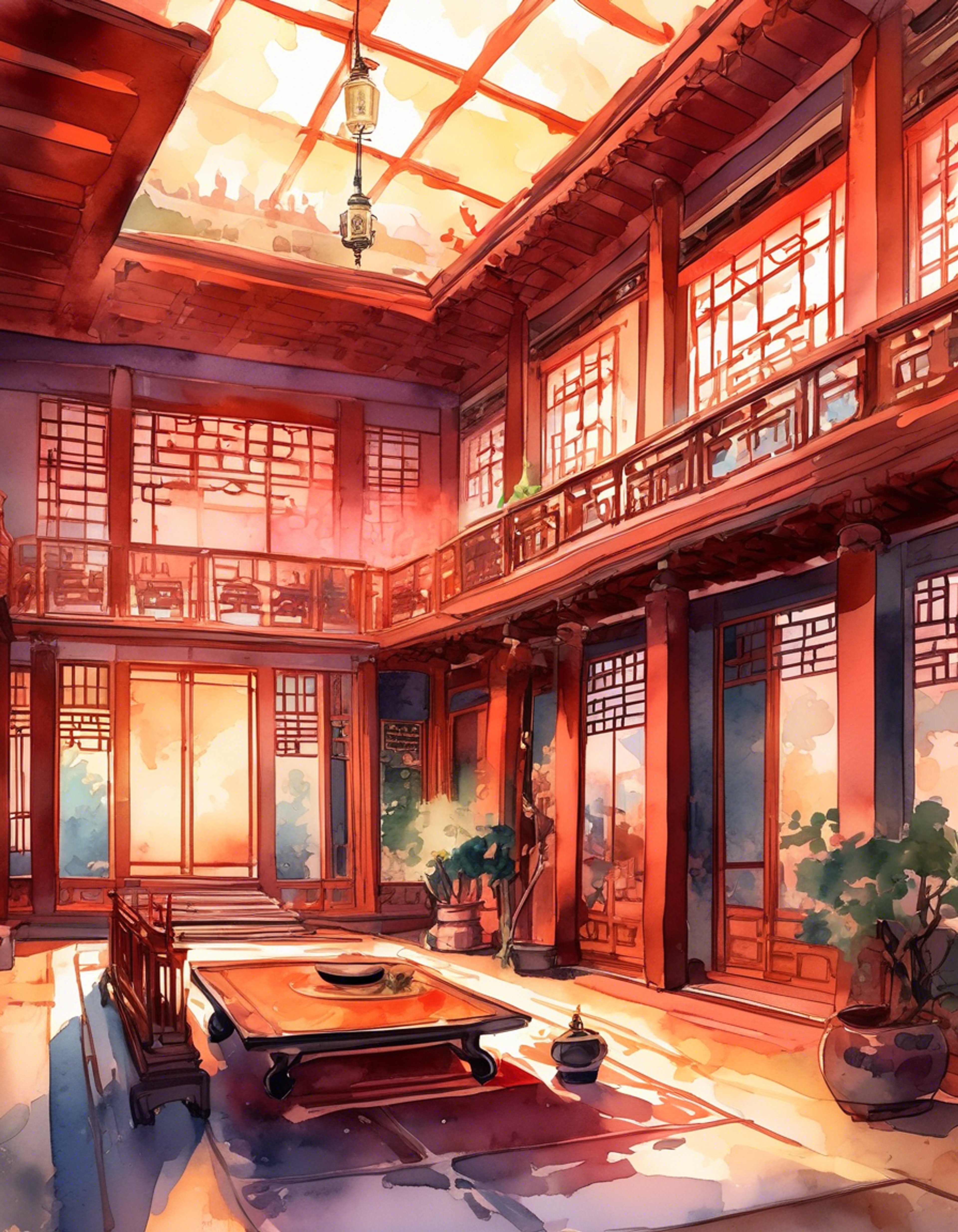 You find yourself in the grand halls of the Jia family estate, where the elegant and composed Xichun has agreed to show you the ways of noble society. The air is thick with tradition and hints of mystical energy as she guides you through ancient customs and family secrets. Every gesture and word carries weight in this world of careful diplomacy and hidden meanings.