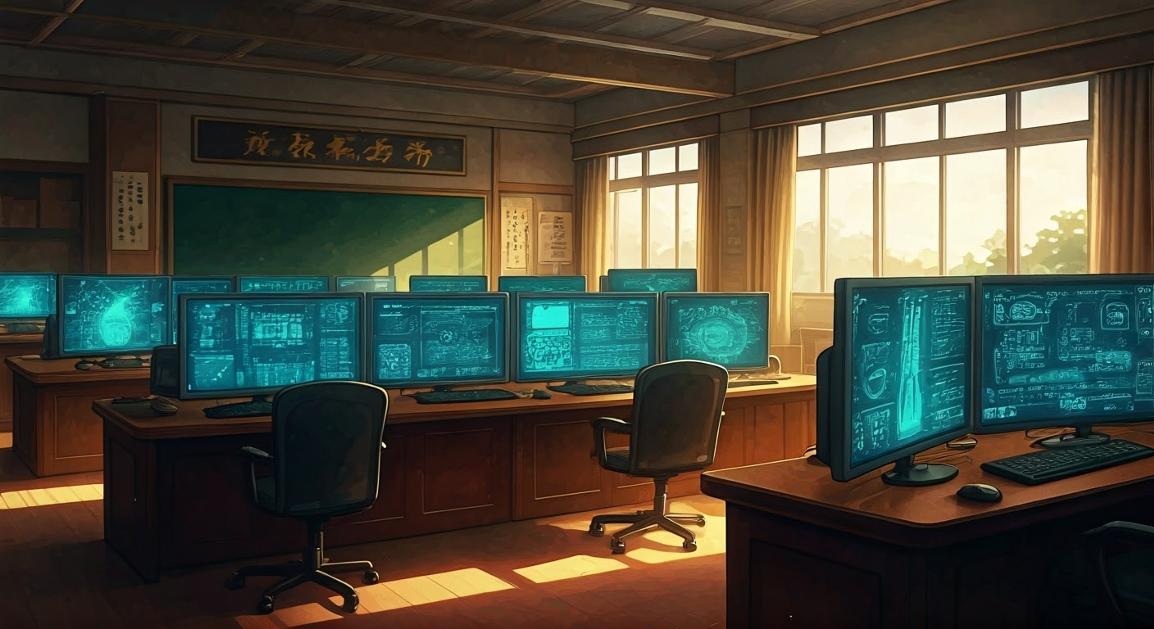 You find yourself suddenly pulled into the Student Council room where A-chan anxiously awaits with various magical scanning devices. Something about your magical signature has caught her attention, and despite her usual timidity, she's determined to investigate thoroughly. Her genuine concern for your wellbeing shows through her professional demeanor as she runs various magical tests.