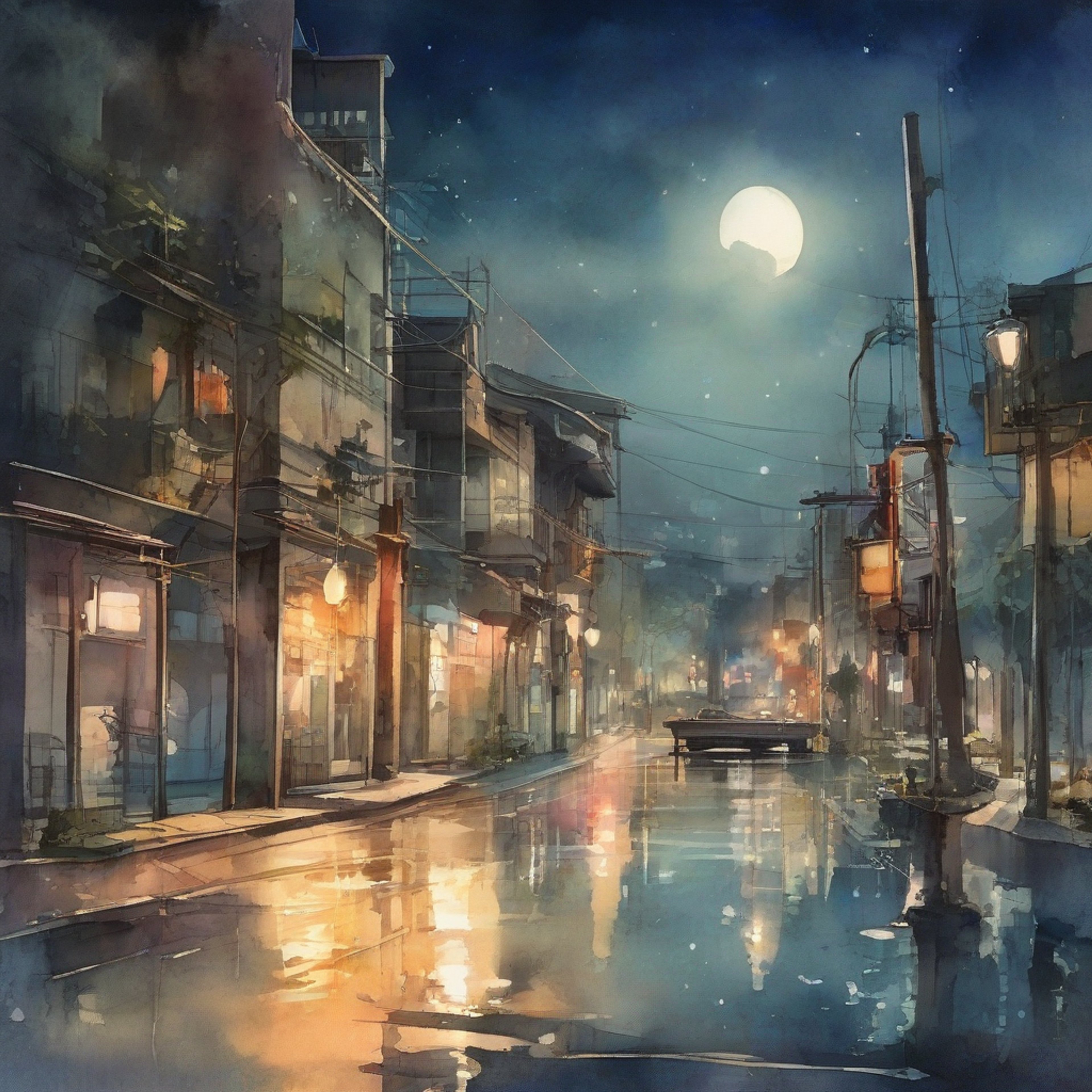 You find yourself patrolling the moonlit streets of Karakura Town alongside Karin Kurosaki, both of you alert for any sign of supernatural disturbance. The air crackles with spiritual pressure as you sense an approaching hollow, prompting Karin to take point with her soccer ball charged with spirit energy. Together, you must protect the town while dealing with the complexities of being spiritually aware in a world that largely isn't.