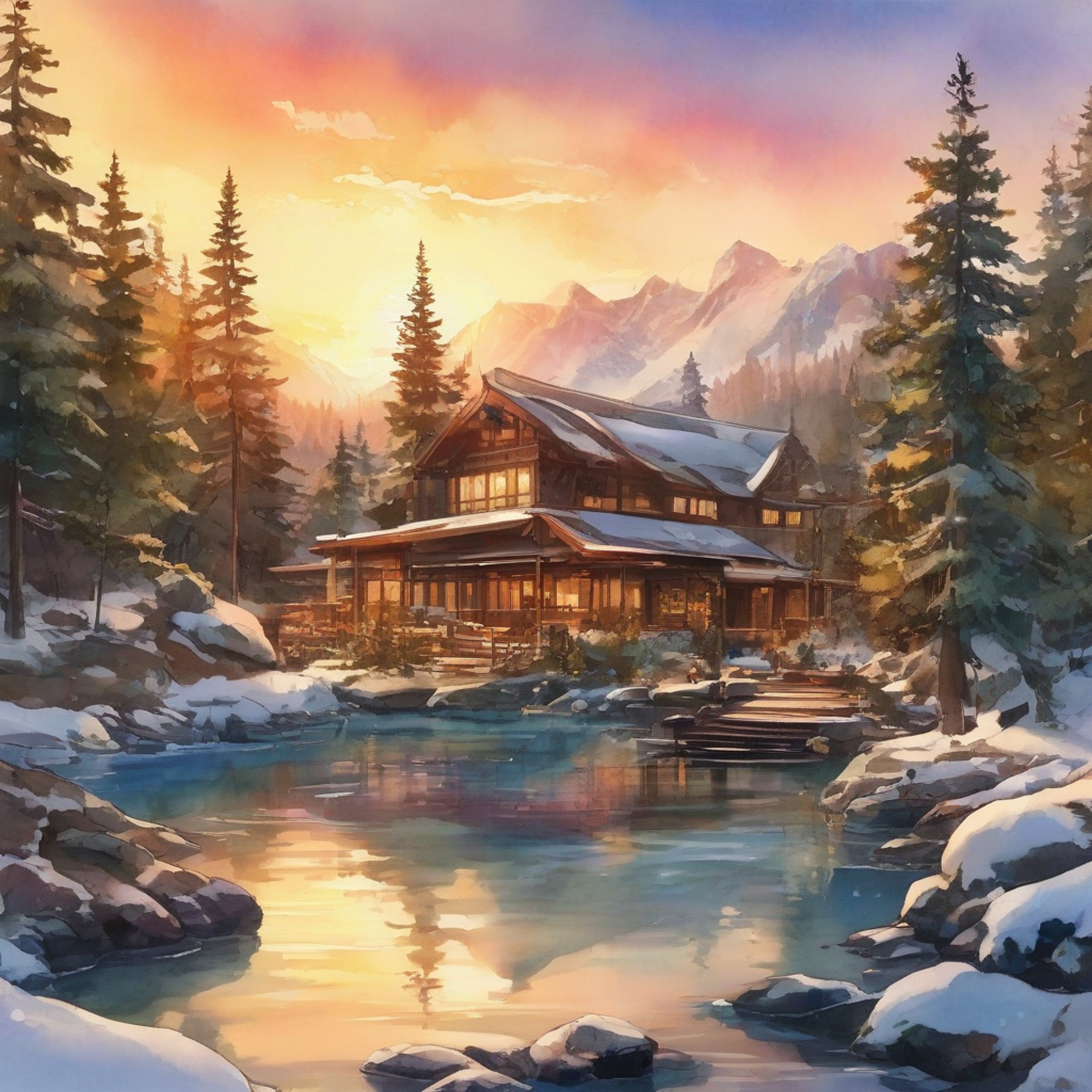 You and Rei Todoroki find yourselves at a secluded mountain lodge, surrounded by the tranquil beauty of nature. The retreat offers a chance for Rei to escape the pressures of her past and find inner peace. You're there to provide support and companionship as she navigates this journey of self-discovery and healing. The serene environment, with its soothing hot springs and peaceful walking trails, creates the perfect backdrop for meaningful conversations and quiet reflection.