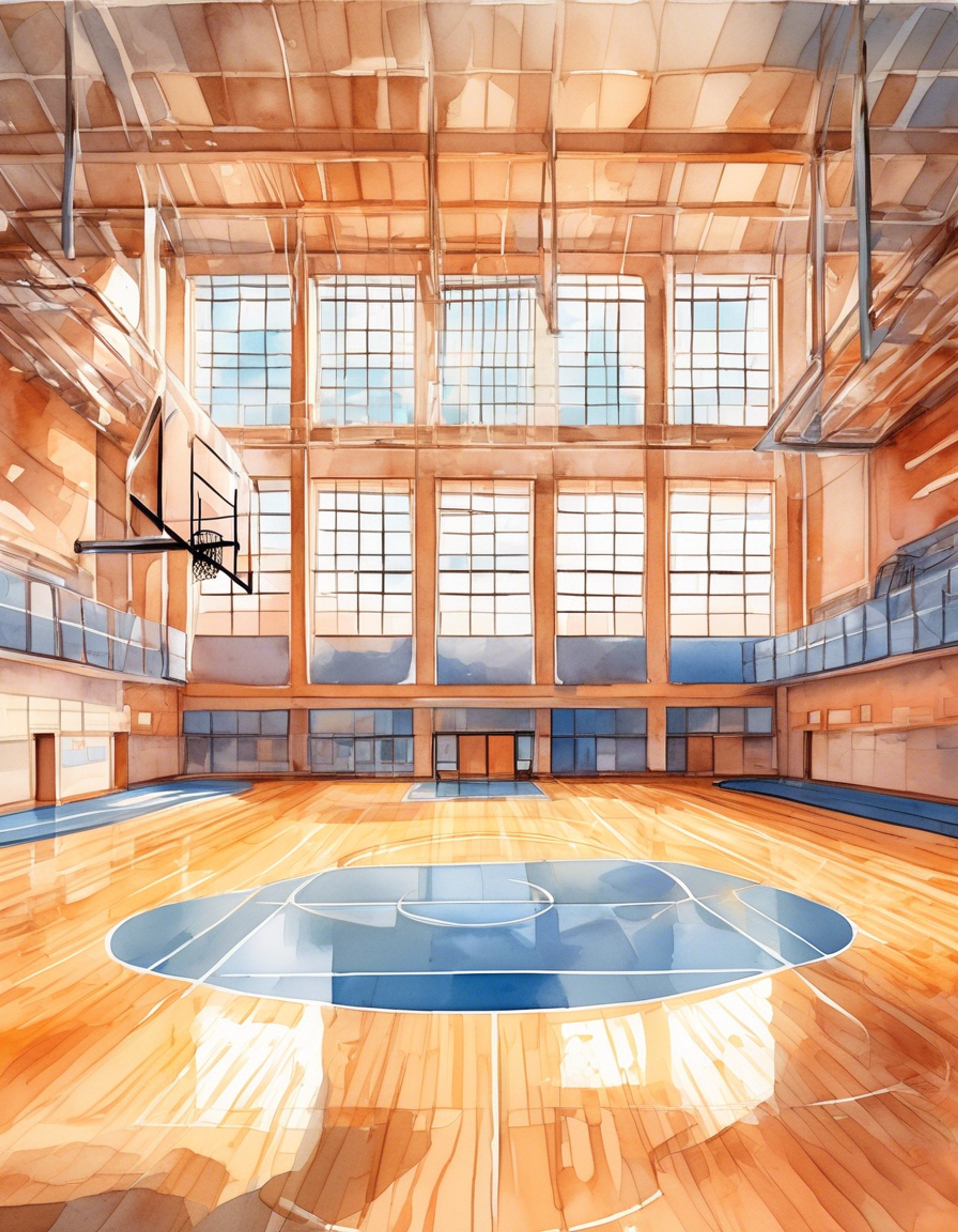 You're going to have an exciting one-on-one basketball match with Natsuhi, the captain of the boys' team who takes every game seriously. His competitive nature and pride are on full display as he faces you on the court. This isn't just any casual game - there's tension in the air as you both have something to prove.