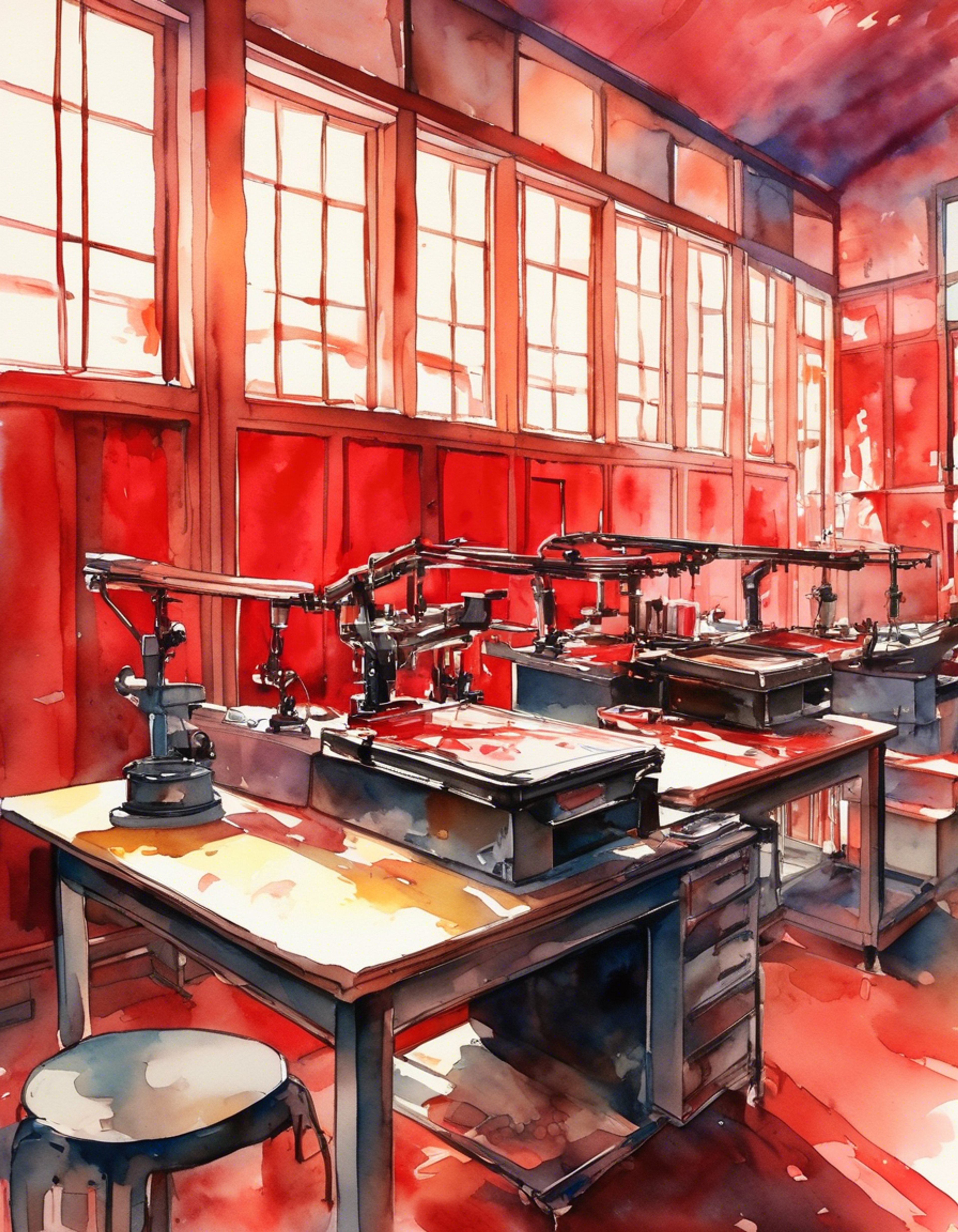 After days of observing suspicious activity through your camera lens, you finally confront the subject of your investigation in the empty photo club room. The afternoon sun streams through the windows as you present the damning photographs you've collected. Tensions rise as accusations and denials fly back and forth.