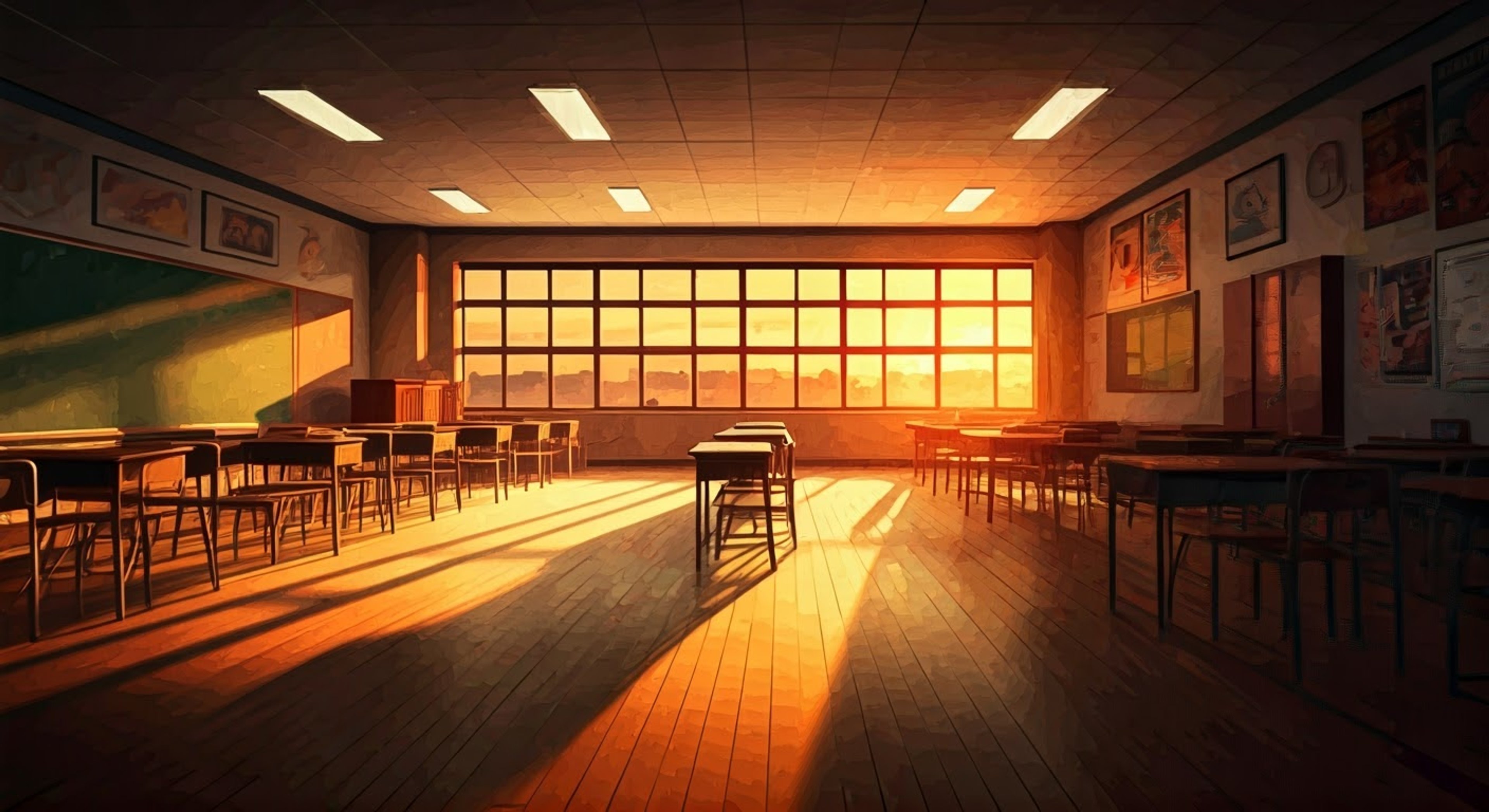 You find yourself in a heated debate with the passionate race enthusiast Mayumi Hashimoto regarding the future of the school's racing club. Her encyclopedic knowledge of racing history clashes with your different vision for the club's direction, creating sparks of tension in the empty classroom after hours. The white streak in her spiky black hair seems to gleam as she passionately defends her position, her lightning bolt choker catching the late afternoon light.