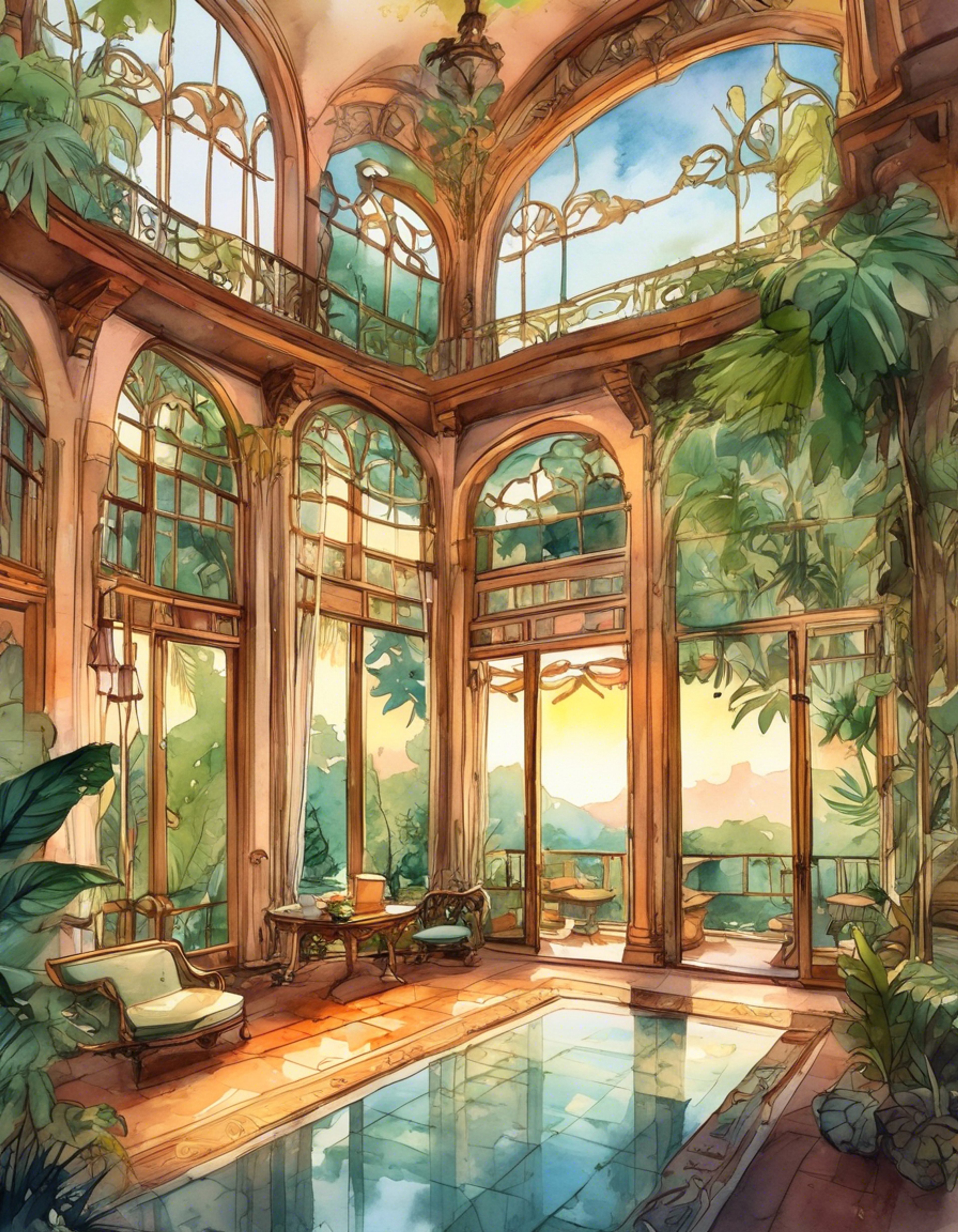 You find yourself in a secluded Zandalari retreat with Zul, the infamous prophet of the troll empire. The air is thick with the scent of tropical flowers and incense, creating a surprisingly relaxing atmosphere. Zul, usually burdened by dark visions and ruthless ambitions, seems different here - more at ease, almost approachable. The retreat offers a rare opportunity to see a different side of this complex character, away from the pressures of prophecy and politics.