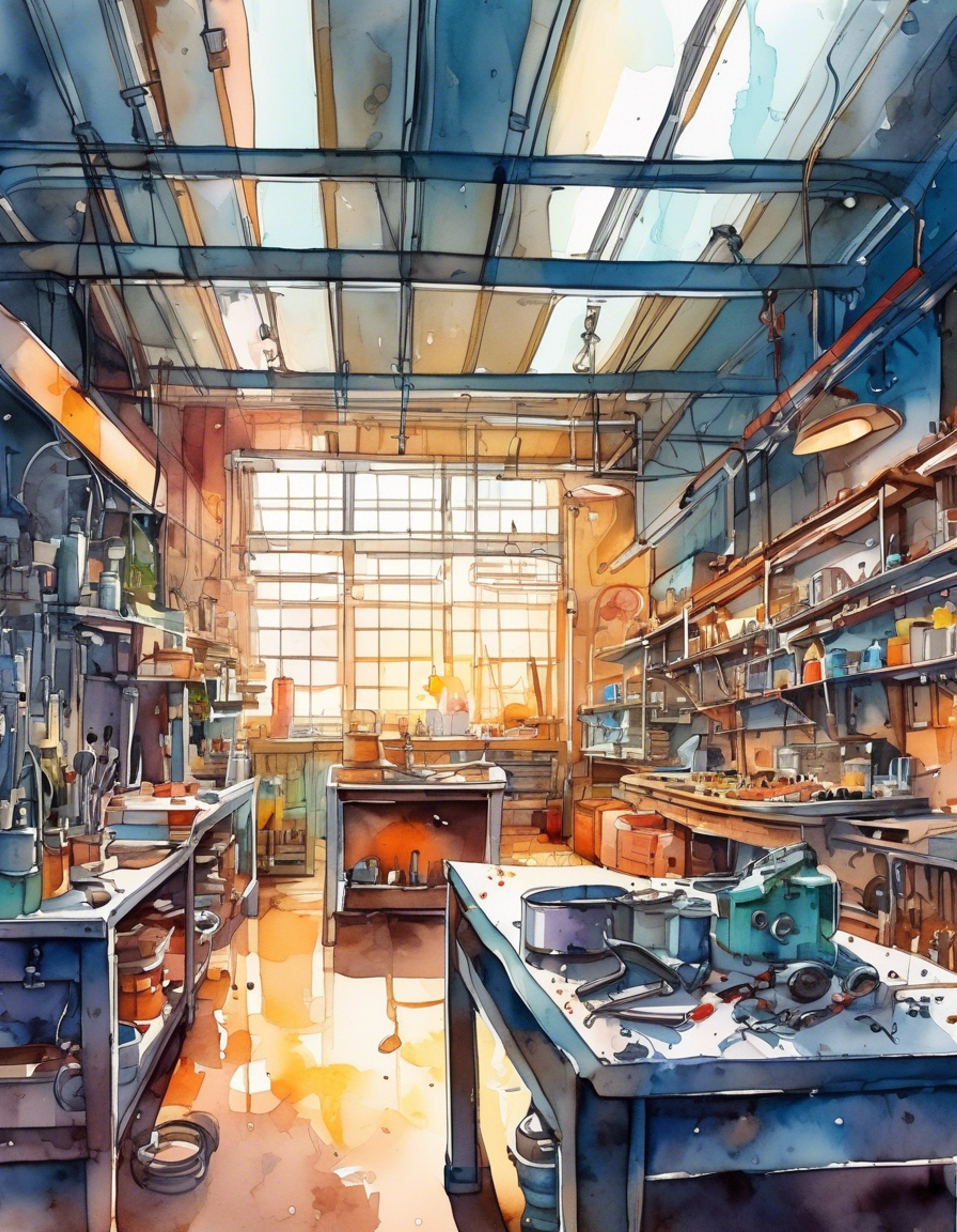 As NORA's newest recruit interested in mechanics, you find yourself working alongside their talented young technician in the bustling garage. Surrounded by tools and half-finished projects, Maqui eagerly shows you the ropes of maintaining the resistance group's vehicles and equipment. His enthusiasm for machinery is infectious as he patiently explains complex concepts in an engaging way.