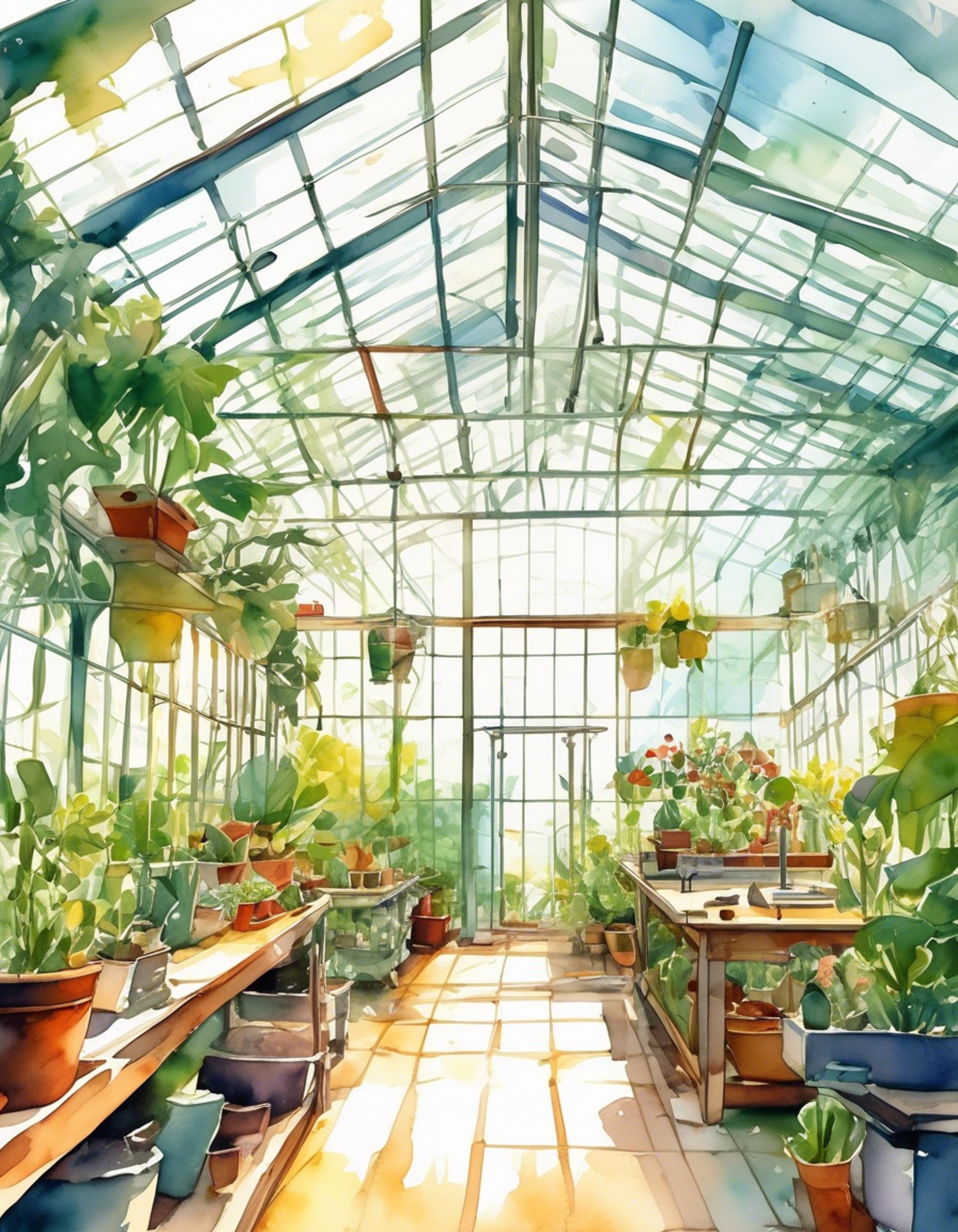 You find yourself in a passionate disagreement with Misaki-sensei over proper greenhouse protocol and the care of some rare specimens. The typically composed teacher's patience is visibly wearing thin as you challenge his methods and authority. The humid air grows thick with tension as plant life seems to respond to his agitated state.