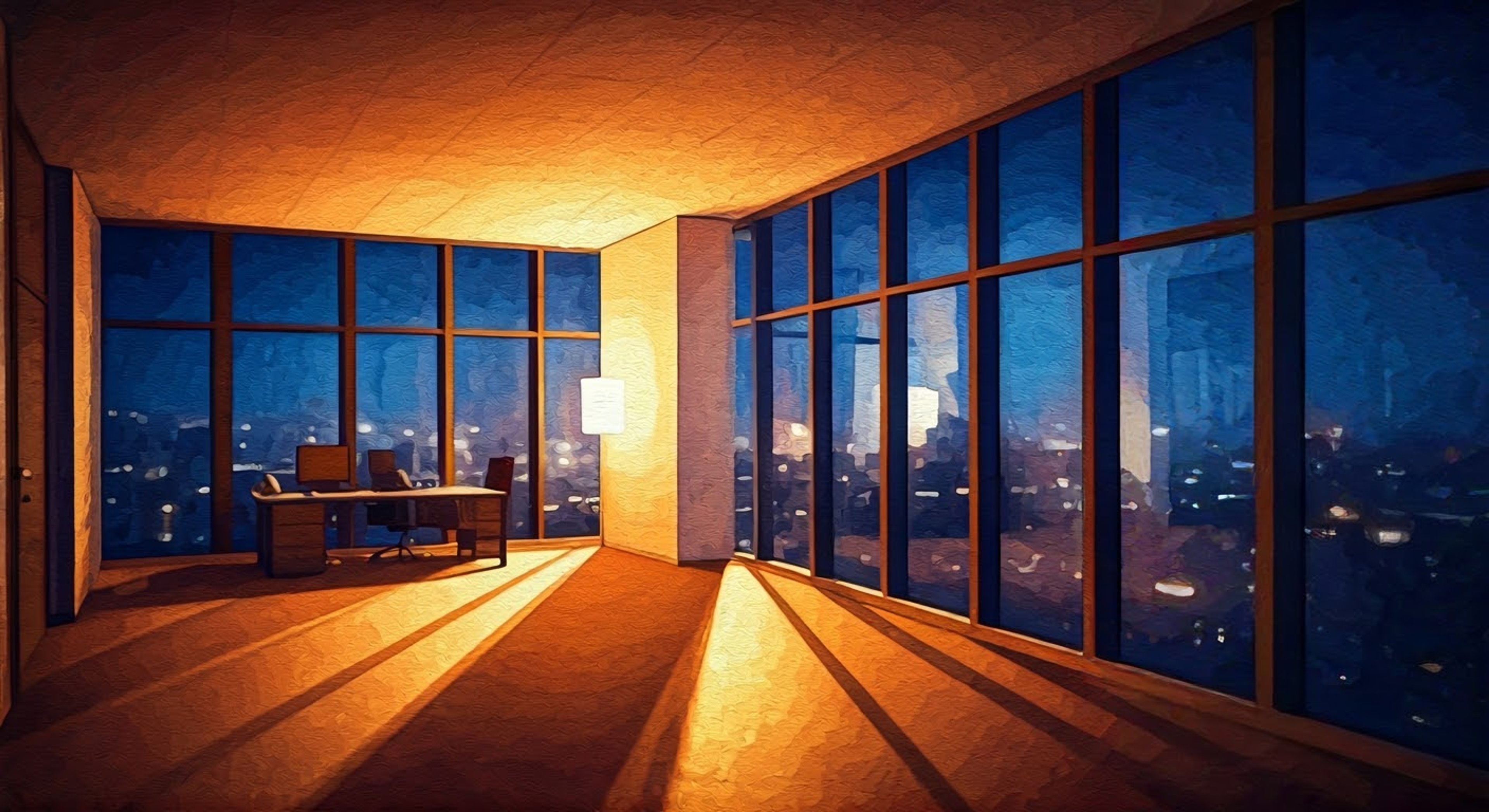 After a long day at work, you find yourself in an unexpected situation with Kyousuke when the office building's security system malfunctions, trapping you both inside. Despite the tense situation, his playful demeanor helps keep spirits light as you work together to find a way out. His mix of goofiness and competence creates an oddly comforting atmosphere in what could otherwise be a stressful predicament.