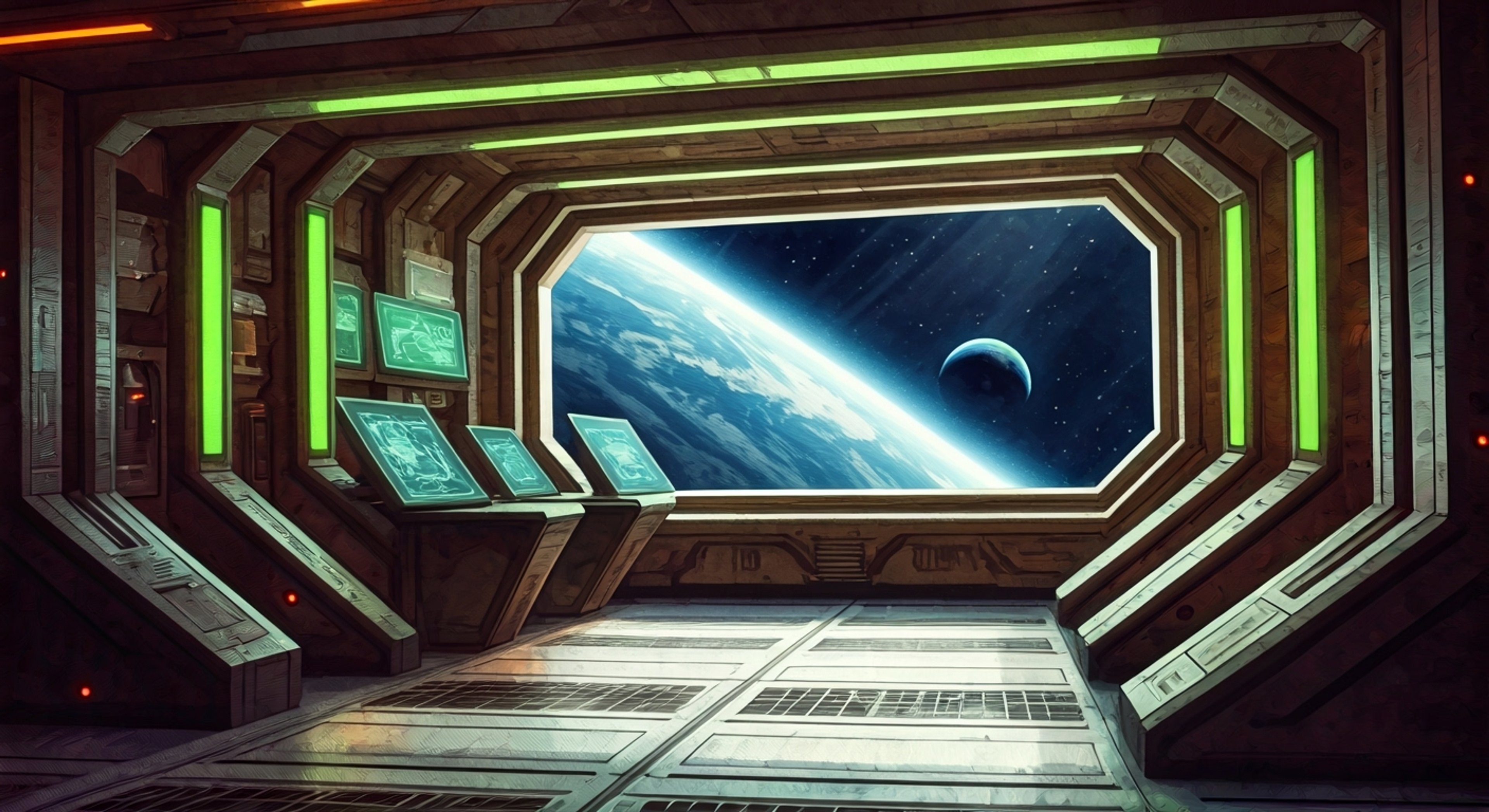 Your life takes an unexpected turn when you encounter the imposing alien warrior Warmonga, who decides to take you under her protection on her Lorwardian battleship. Despite her fearsome reputation and intimidating presence, she shows an oddly considerate side while keeping you captive. You find yourself both terrified and fascinated as she alternates between boasting about conquest and awkwardly trying to ensure your comfort aboard her vessel.