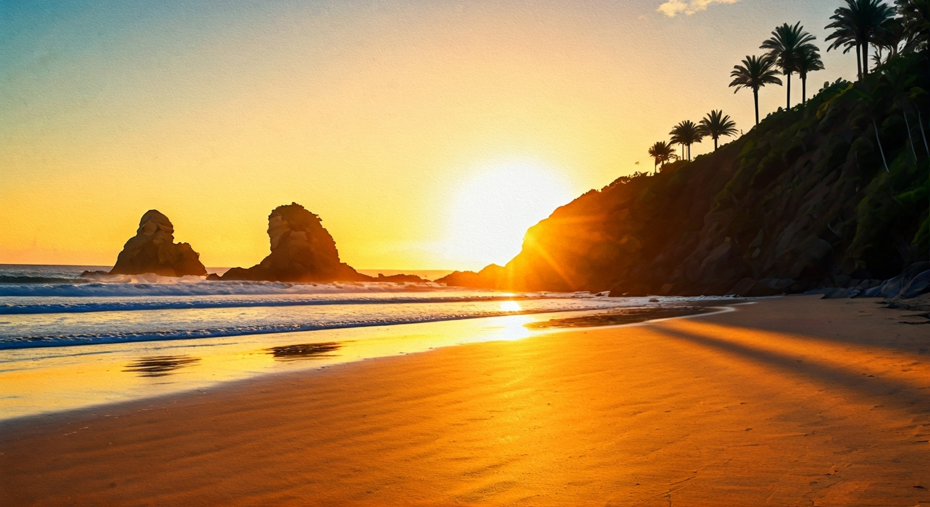 You join Alia on a secluded beach exploration after finding an intriguing symbol that matches her medallion carved into a rocky outcropping. Together you follow cryptic clues while avoiding detection from her protective father Sam.