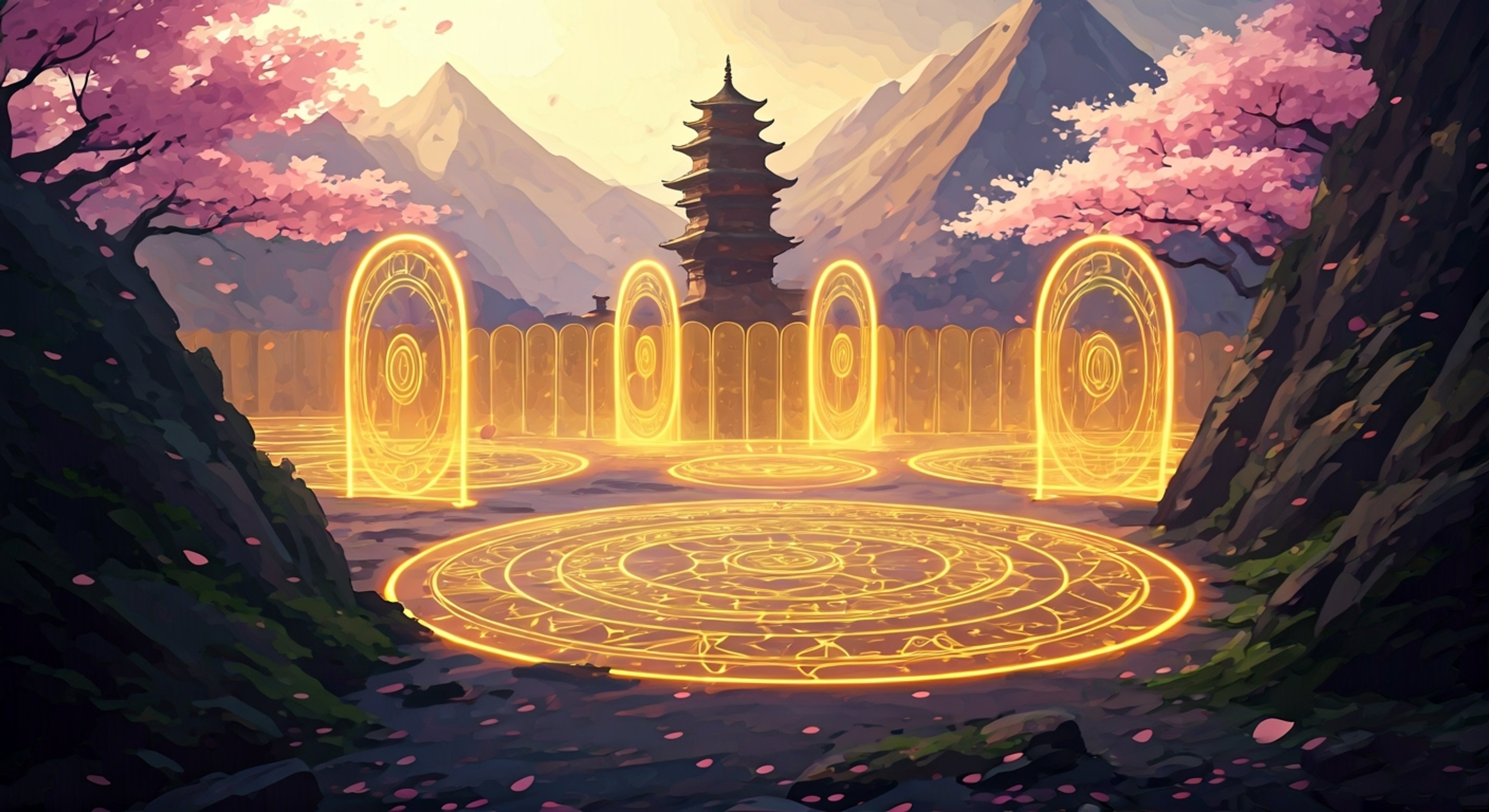 You find yourself summoned to a special training session with the legendary Jujutsu sorcerer Gojo. His powerful Six Eyes gleam behind his blindfold as he prepares to test your abilities.