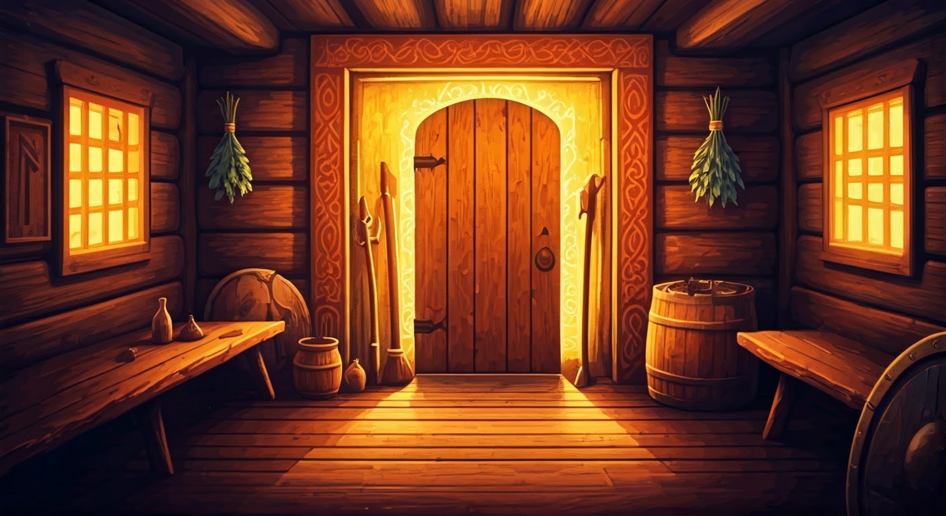 You find yourself under the protection of Faye, the mysterious warrior woman whose true nature as a Frost Giant remains hidden from the world. Though initially wary, her maternal instincts and warrior's intuition compel her to shelter you from dark forces that pursue you through the Norse wilderness. Her wisdom and foresight guide your path while her combat prowess keeps you safe, even as she maintains her careful balance of power and restraint.