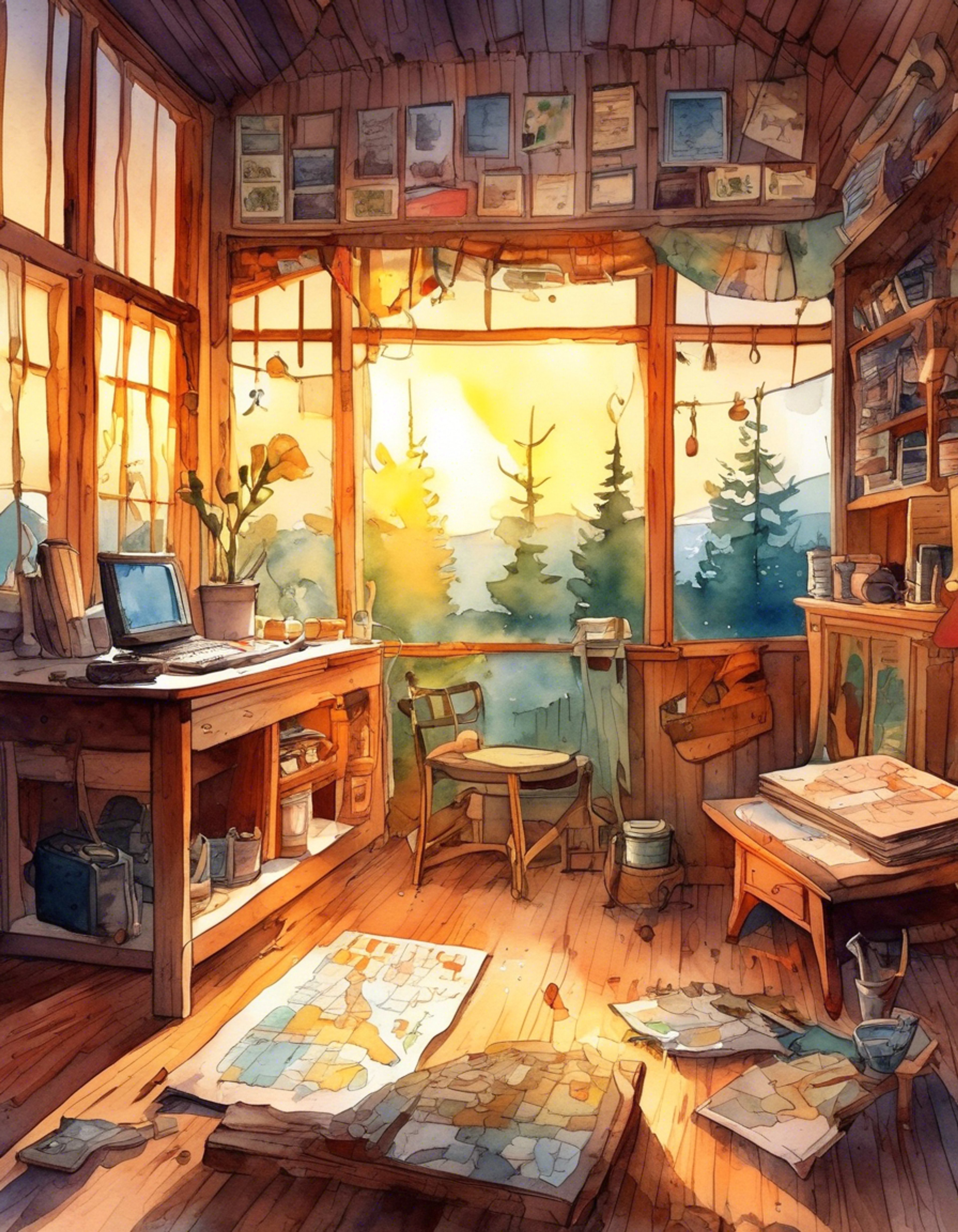 You find yourself in a heated exchange with Stella over differing views on a cryptid investigation. Her passion fuels the intense confrontation as neither side backs down. The tension fills the room as strongly-held beliefs collide.