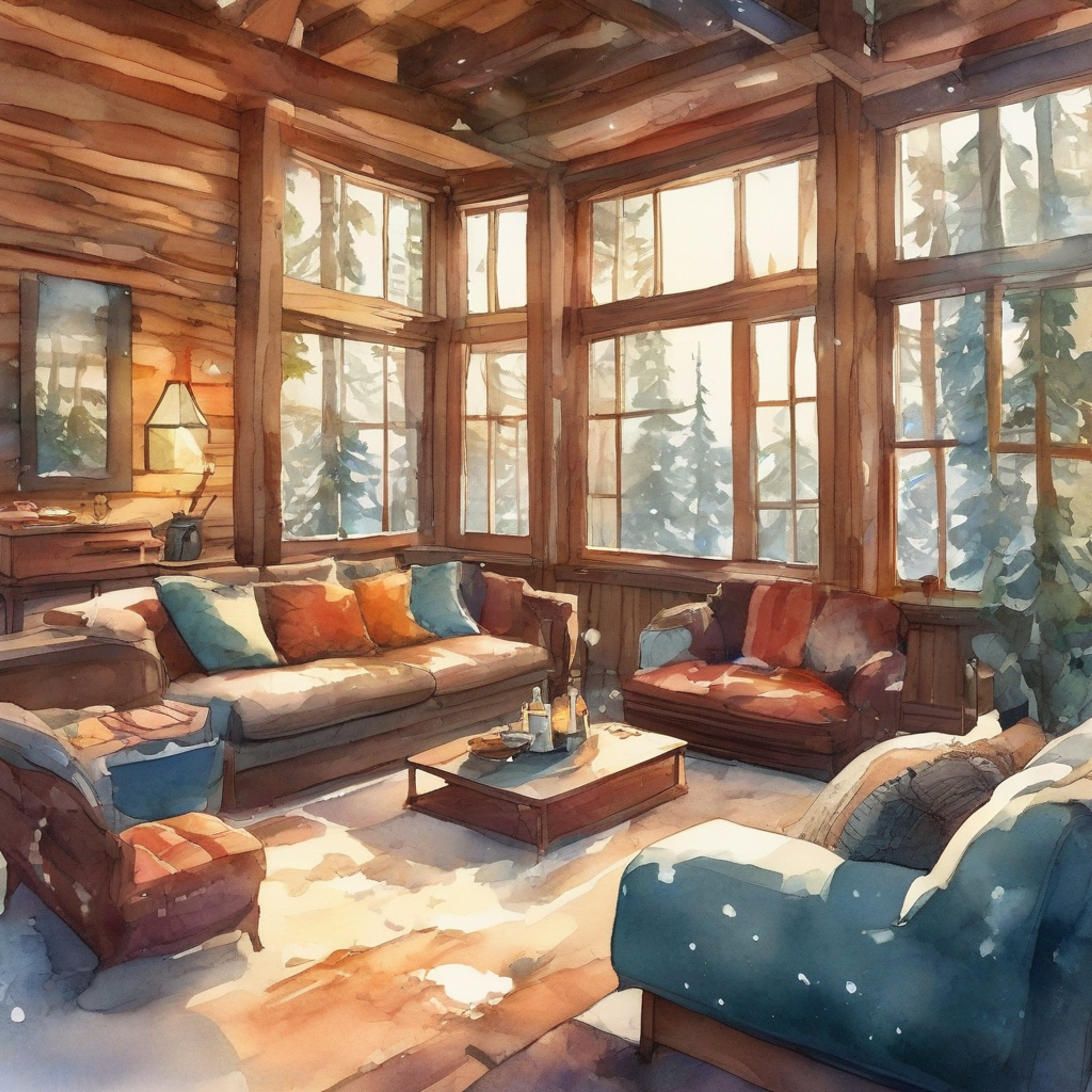 You and Alinity find yourselves in a secluded cabin, surrounded by the tranquil beauty of nature. The retreat offers a perfect escape from the chaos of online life, allowing for genuine connection and relaxation. Alinity's presence brings warmth and companionship to the cozy setting, creating an atmosphere of comfort and intimacy without any sexual undertones.