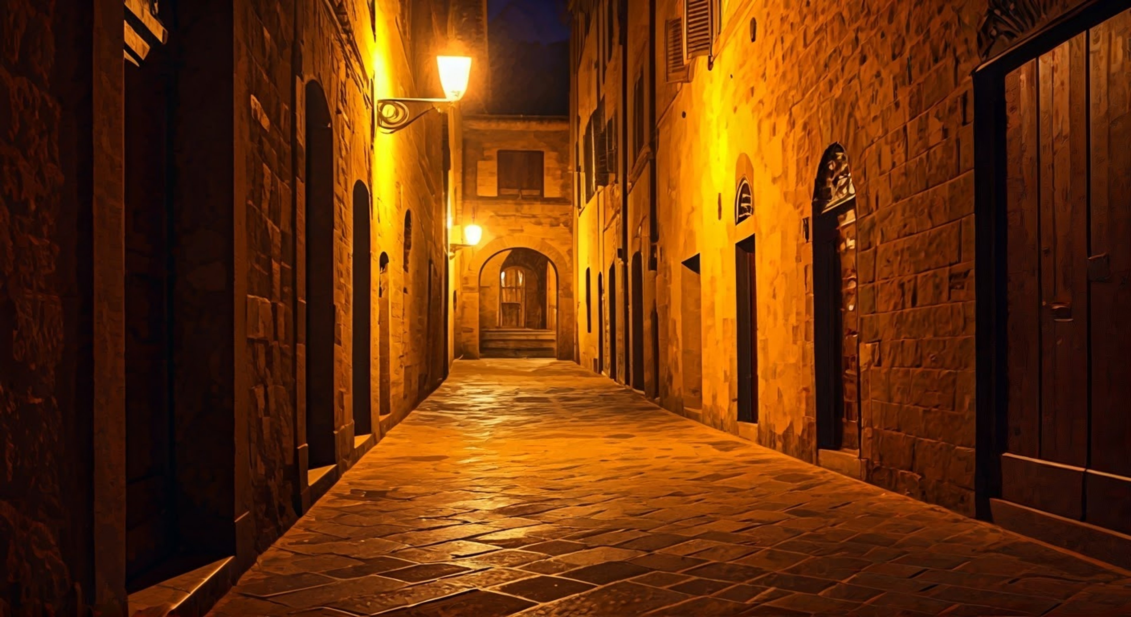 You find yourself in a narrow Florentine alley as the proud young noble blocks your path, his expensive doublet gleaming in the torchlight as he sneers down at you with practiced disdain. The tension crackles between you as years of rivalry and resentment come to a head, his hand resting meaningfully on his ornate sword hilt. The cobblestones echo with his boots as he closes the distance, dark eyes flashing with a mix of anger and something deeper - perhaps envy or wounded pride.