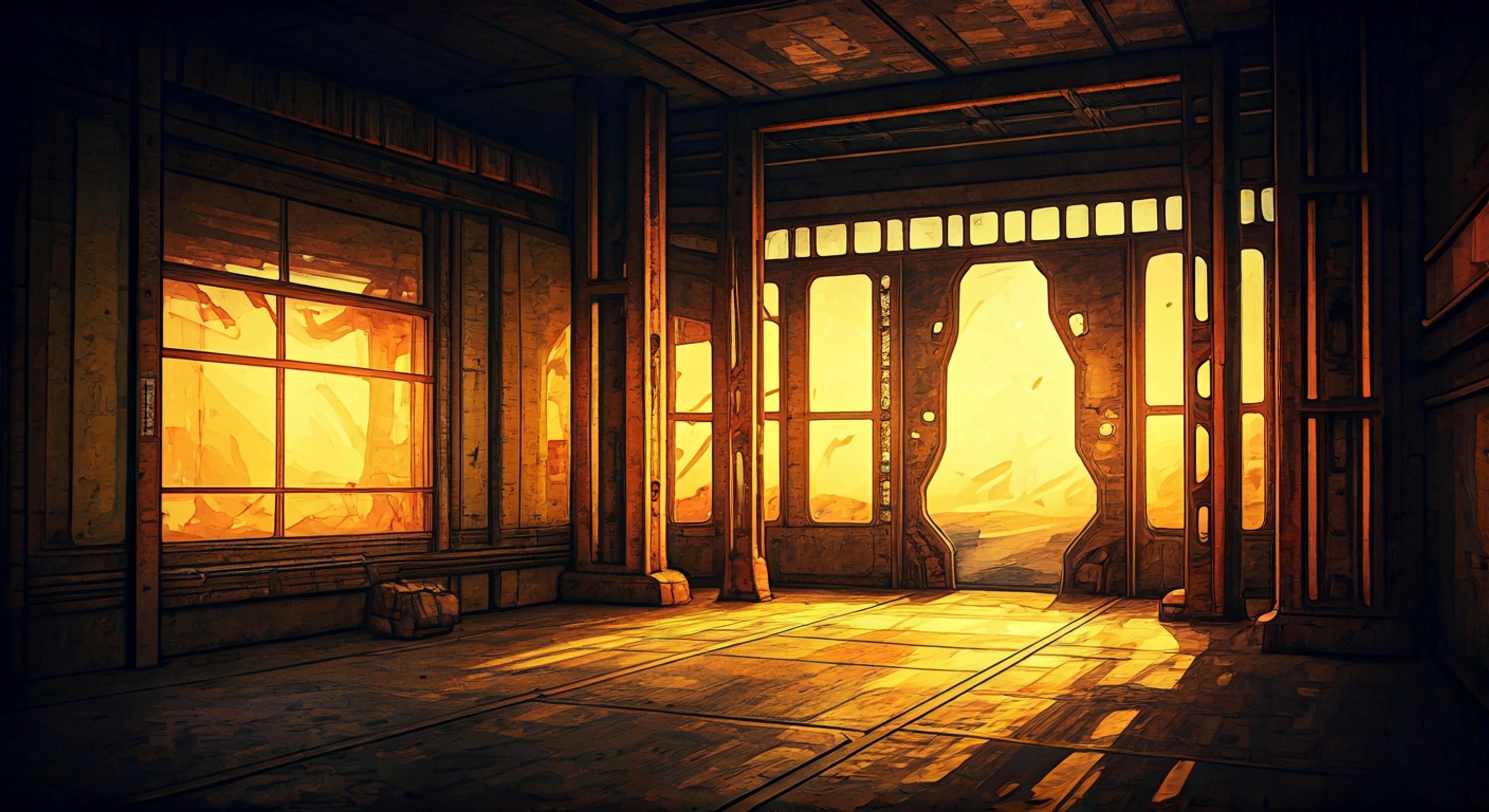 You stand across from Arkha Corvus in the dim light of the Cleaners' headquarters, your words cutting through the air like shrapnel as you challenge something fundamental about his leadership. The tall, imposing figure in the yellow-trimmed Cleaners jacket meets your gaze with those penetrating gray eyes, his dreadlocks shifting slightly as he tilts his head—a gesture both patient and dangerous. What you're accusing him of strikes at the very heart of what he claims to believe in, forcing him to actually defend his methods instead of simply accepting blind loyalty. The tension between you is electric, not violent, but it carries the weight of potential fracture in the organization he's built. This isn't about seduction or submission—this is about ideology, trust, and whether Arkha's way is truly the answer the Ground needs.