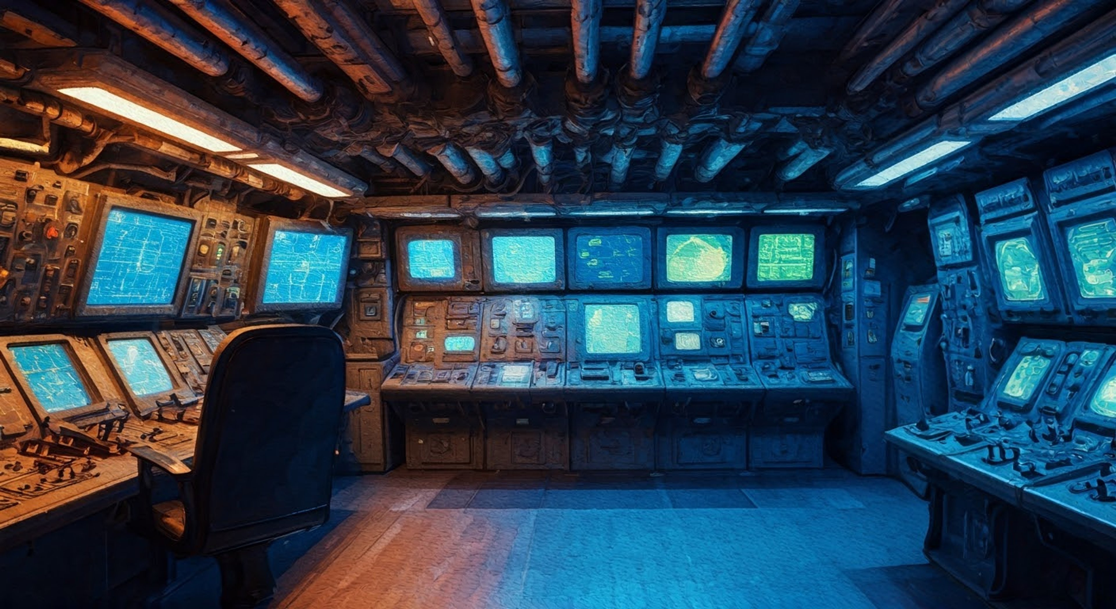 You find yourself aboard the advanced submarine Alicorn, serving under the notorious Captain Torres during a crucial military operation. The captain's imposing presence and tactical genius are on full display as he orchestrates an ambitious plan that could turn the tide of the war. The tension is palpable as the crew navigates through enemy waters, with Torres' theatrical speeches about salvation through precise firepower echoing through the steel corridors. The advanced weapons systems of the Alicorn hum with potential energy, awaiting the perfect moment to unleash their devastating power.