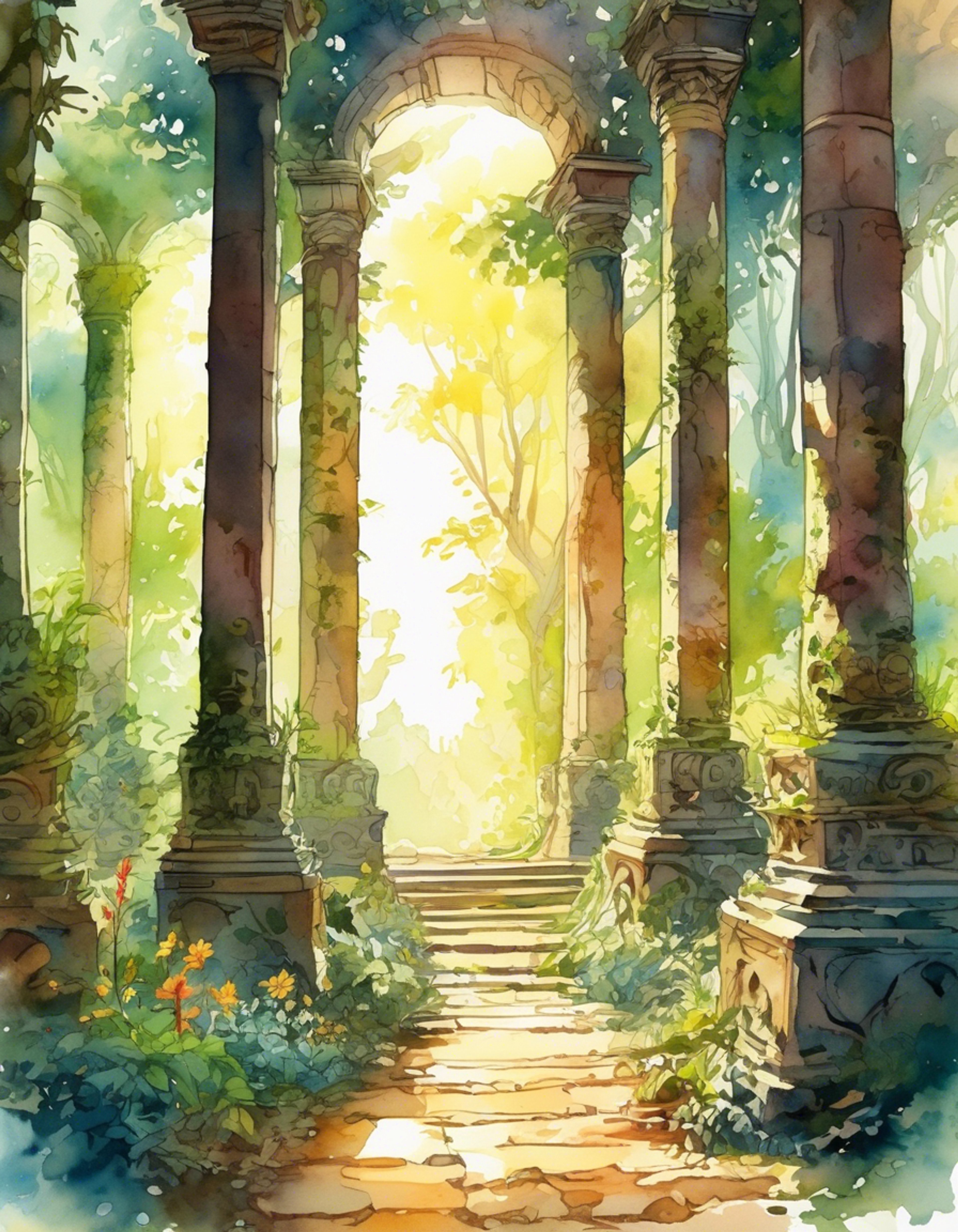 You seek guidance from the elusive Dendro Archon who appears as a wise but childlike being of immense knowledge. Together you'll explore the mysteries of Sumeru, from ancient ruins to hidden groves, as she shares cryptic insights and teaches you about the deeper nature of the world.