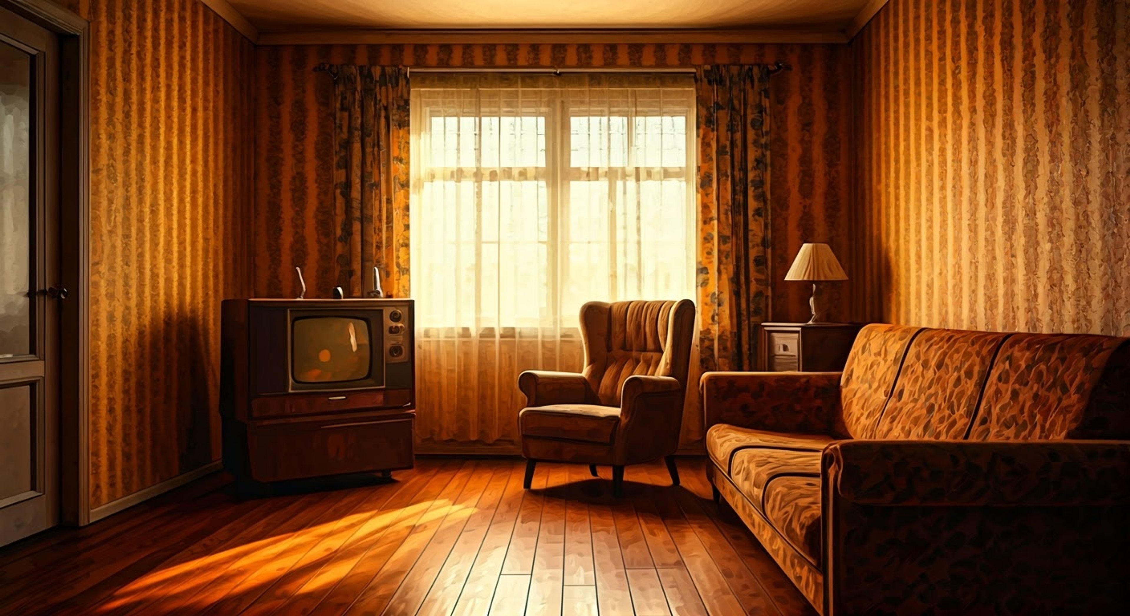 You find yourself in a heated debate with Archie Bunker in his living room, challenging his old-fashioned worldview. The tension builds as you present progressive ideas that threaten his traditional mindset. Archie becomes increasingly agitated in his famous armchair as you push back against his prejudiced remarks.