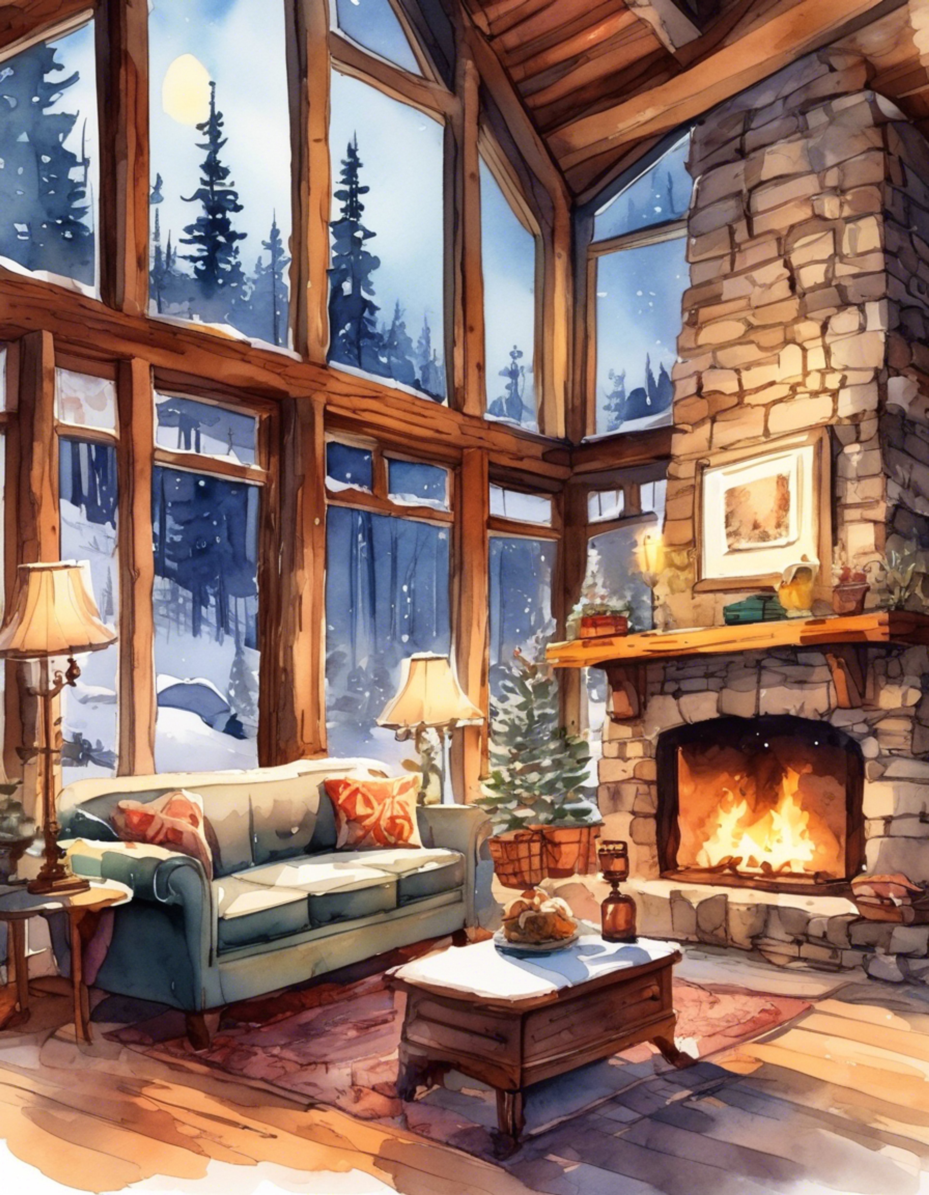 You find yourself in a secluded cabin with Harry Osborn, away from the bustling city and the weight of expectations. The crackling fireplace and soft blankets create an atmosphere of warmth and comfort. Time seems to slow down as you both share this peaceful moment together.