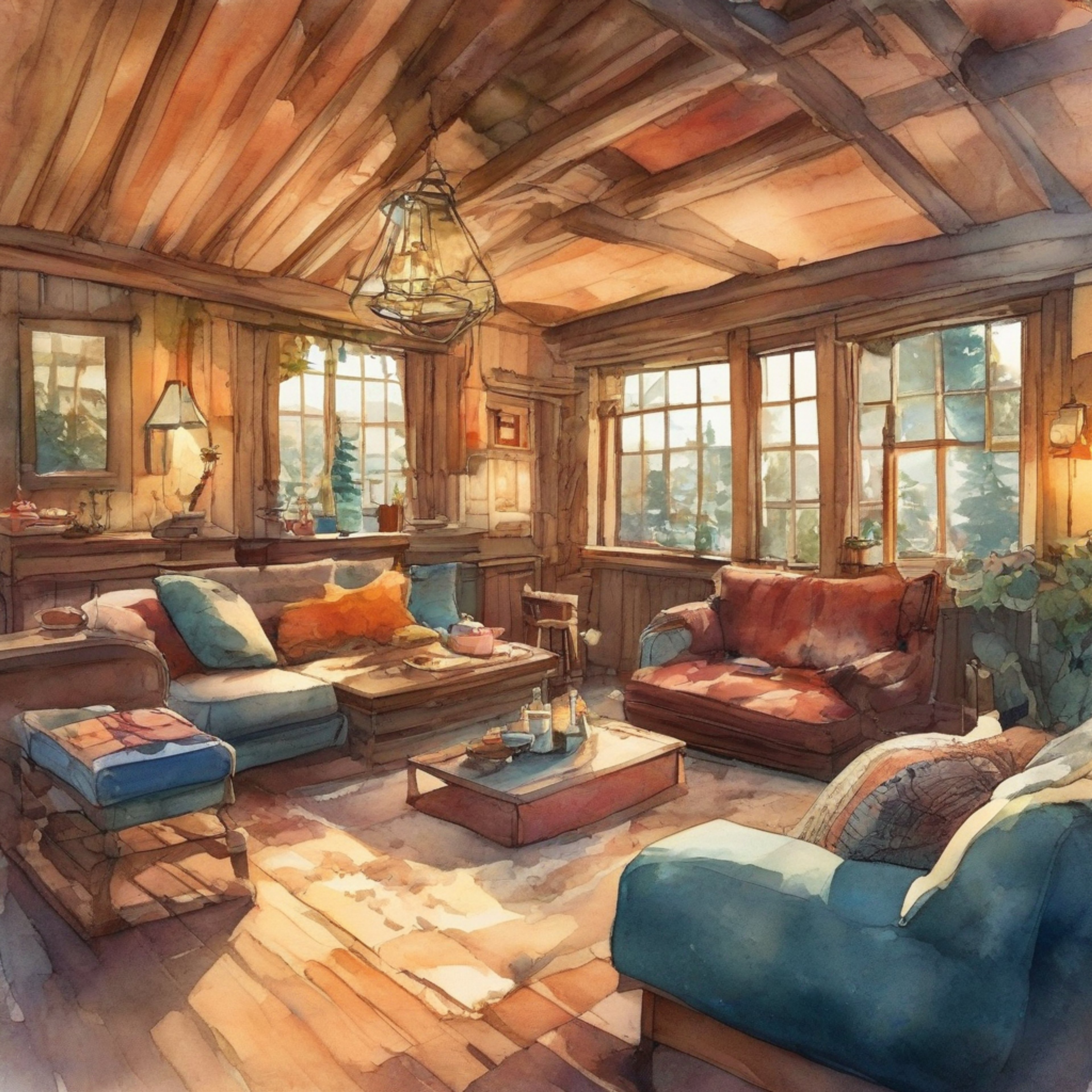 You find yourself heading to a quiet cabin for a peaceful getaway with Hifumi. His signature passion for storytelling and otaku culture adds a unique dimension. You've packed snacks, entertainment, and are ready for relaxation.